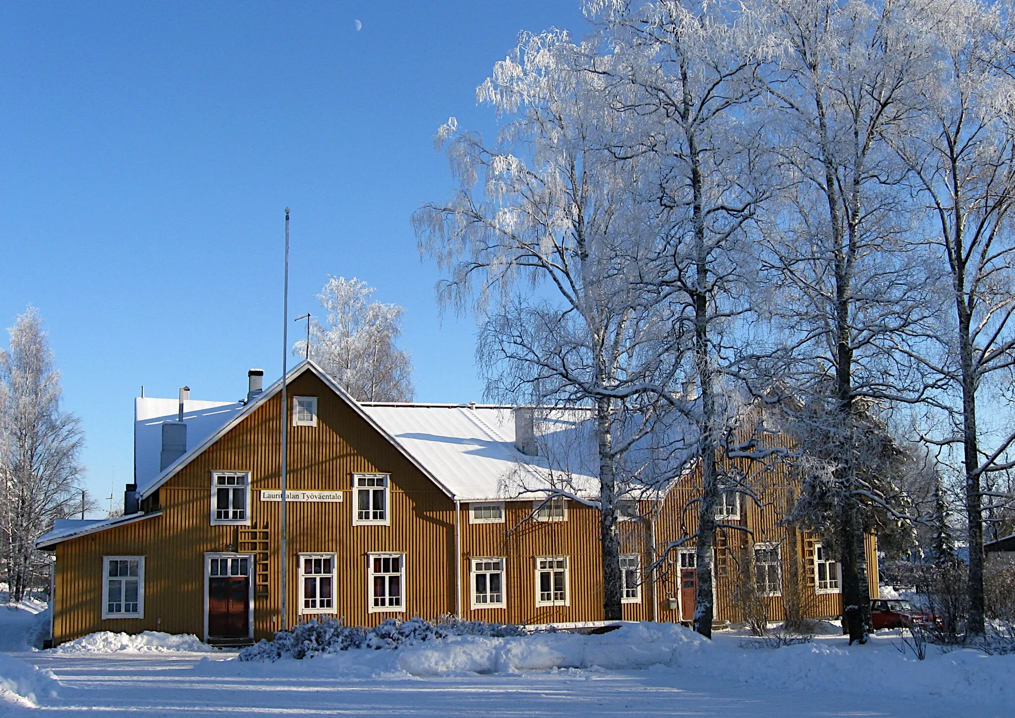 Photo showing: Lauritsala People's House (työväentalo) in Lappeenranta, Finland. Built in 1910.
