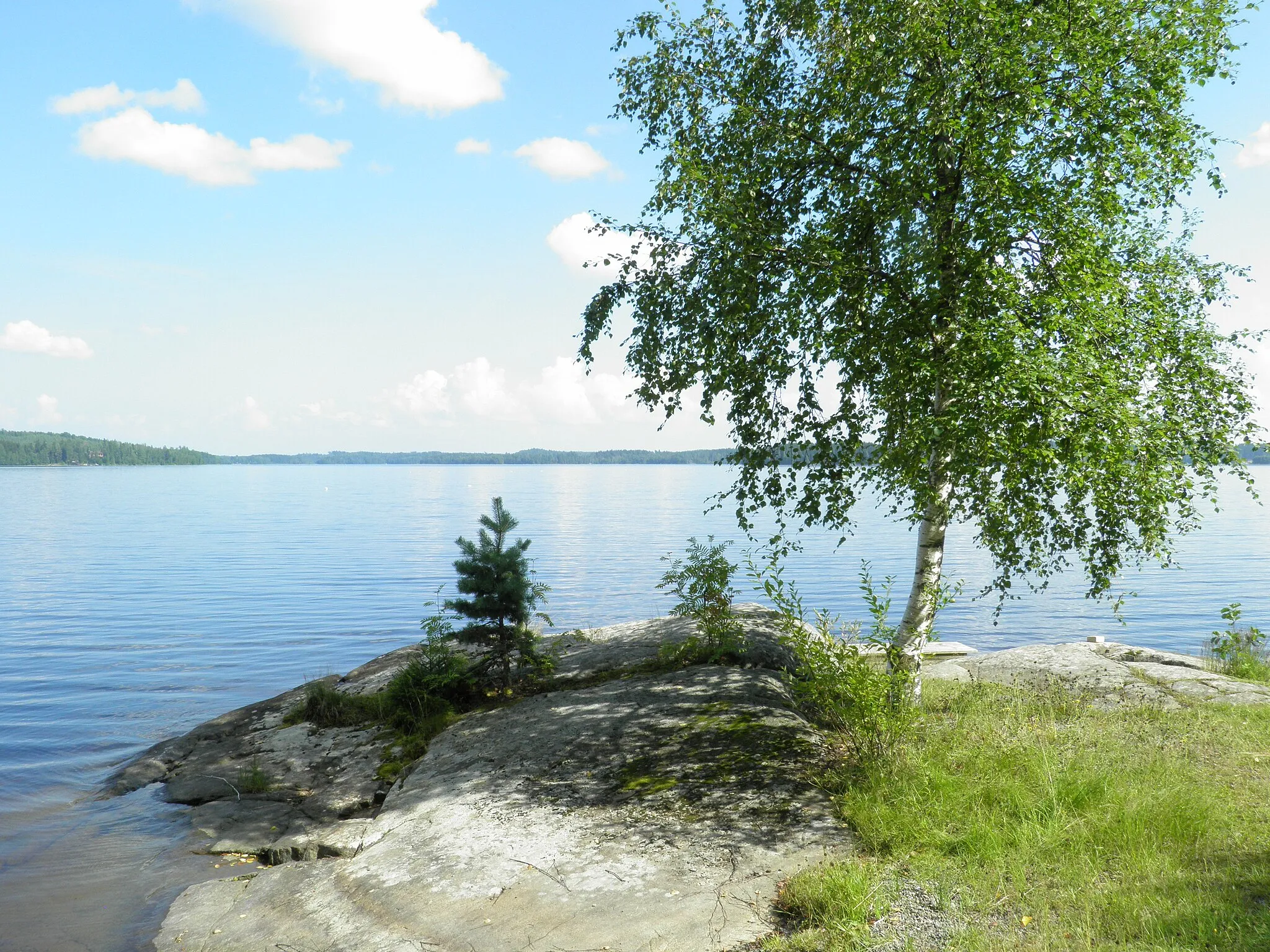 Photo showing: Lake Pääjärvi in Ronni, Hämeenlinna.