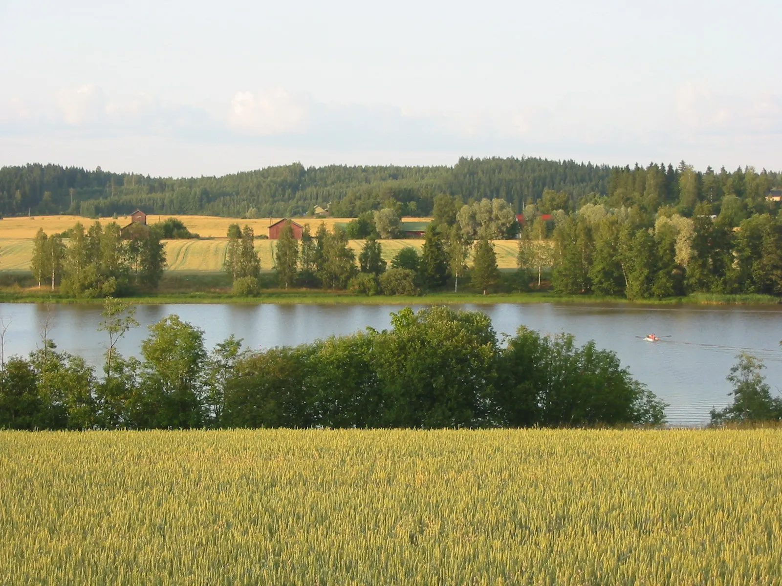 Photo showing: Lake Hirsjärvi in Somero, Finland
