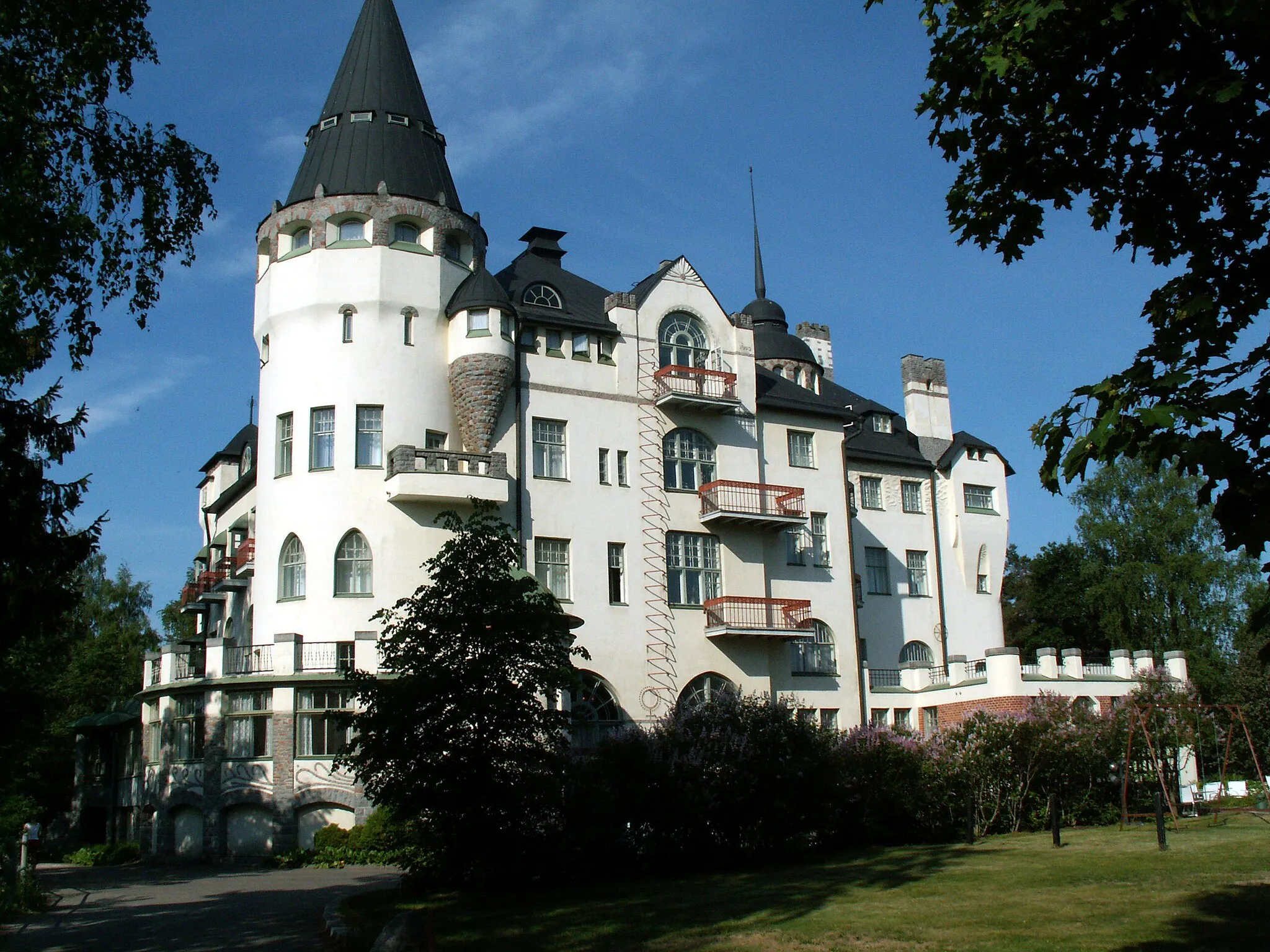 Photo showing: The State Hotel (Valtionhotelli) in Imatra, Finland. Built in 1903.