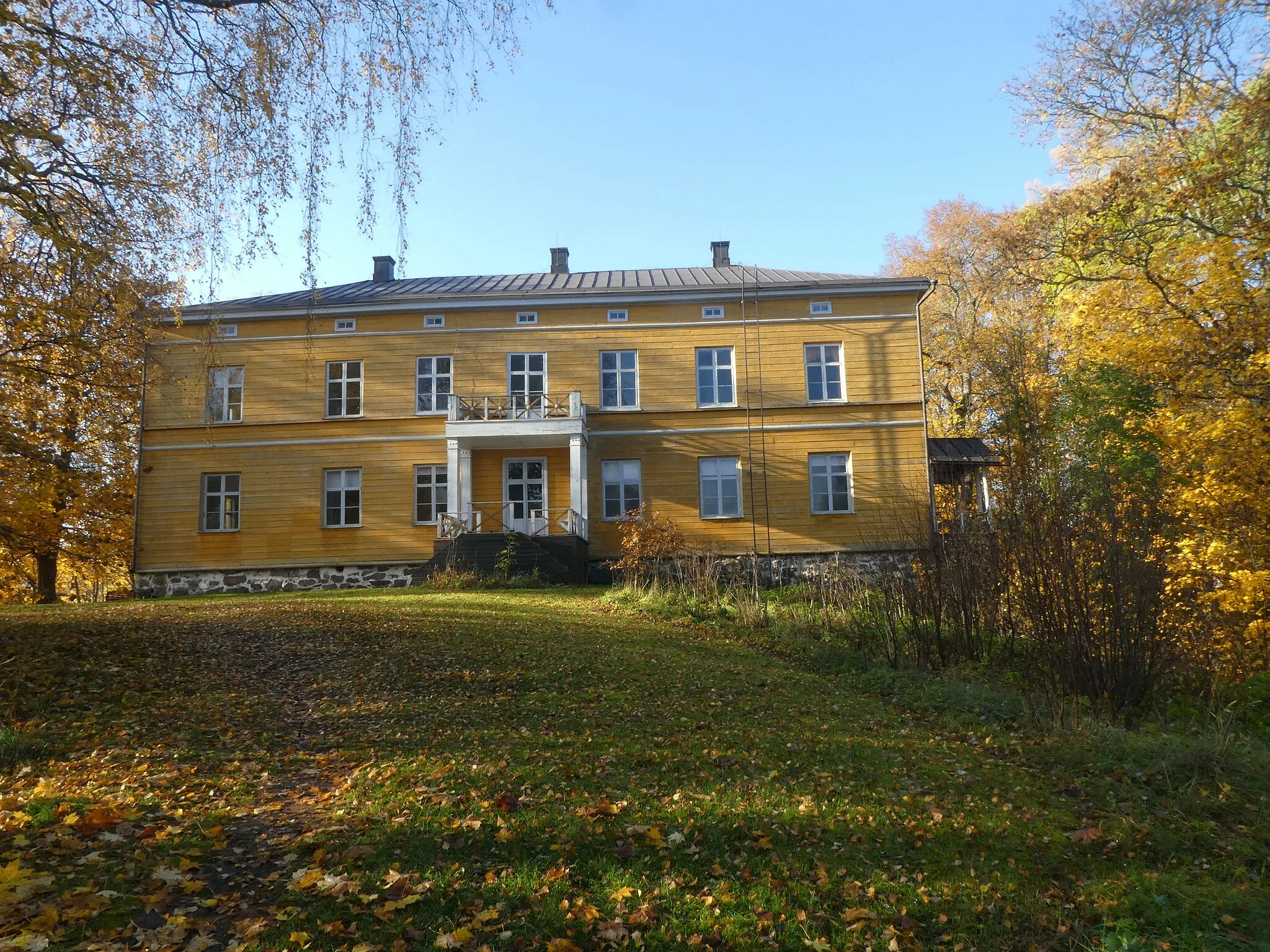 Photo showing: The Anjalakoski manor house, october 2018