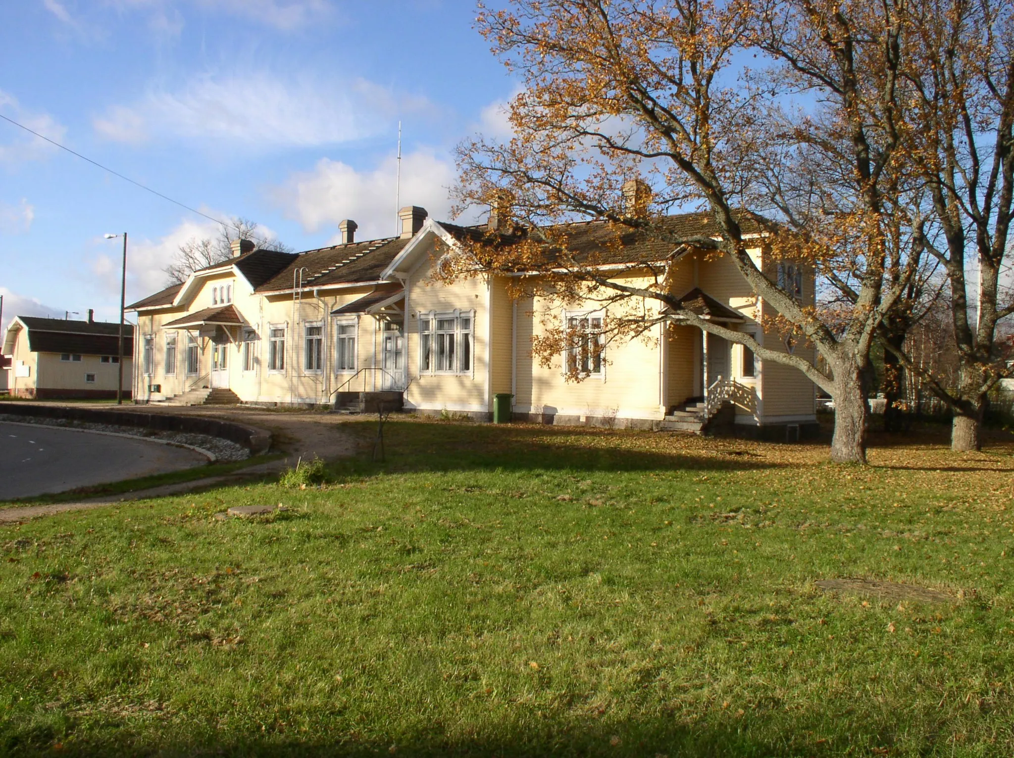 Photo showing: Paimio railway station in Paimio, Finland