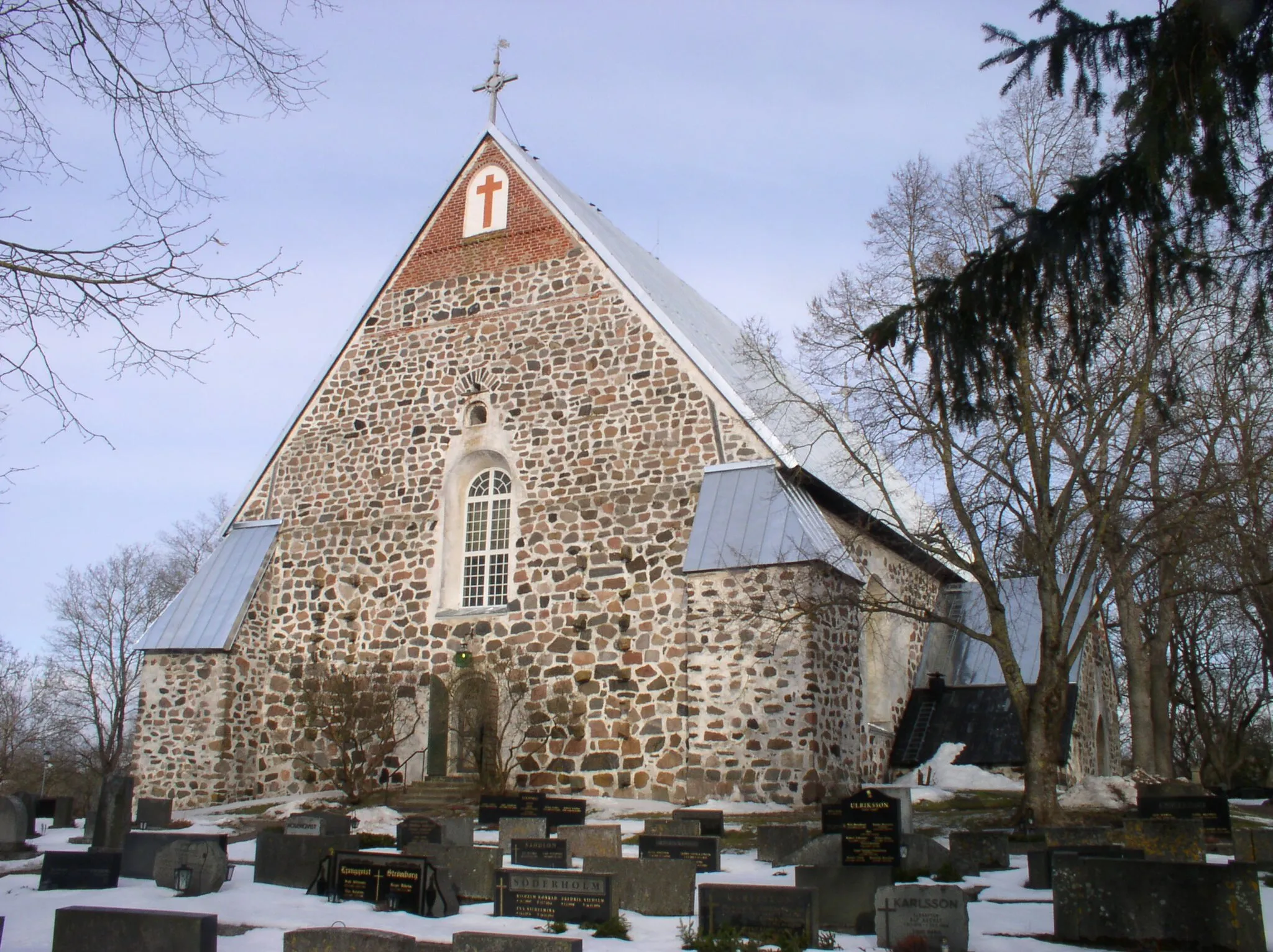 Photo showing: Pargas church in Väståboland (previously Pargas), Finland.