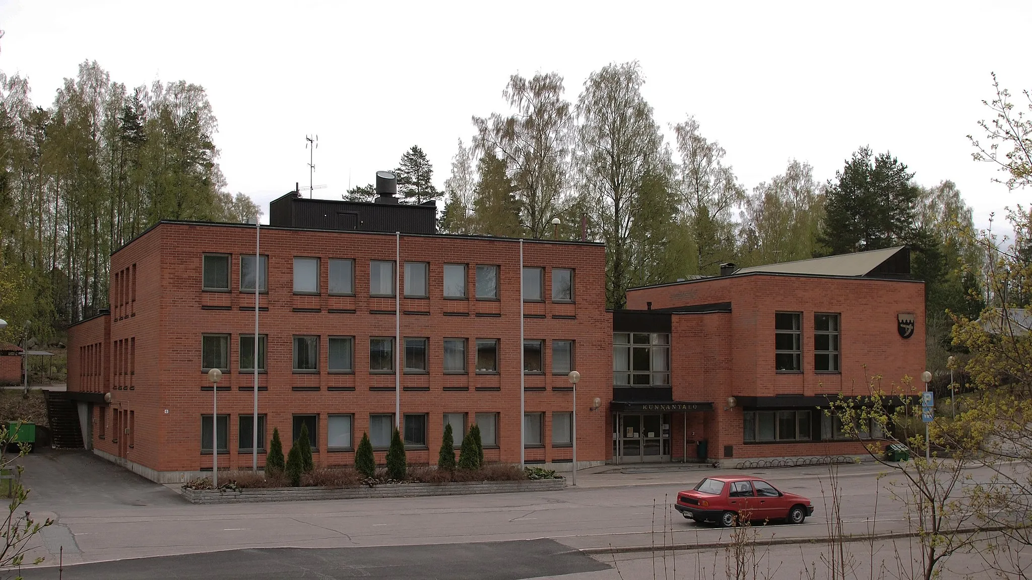 Photo showing: Savitaipale municipal hall.