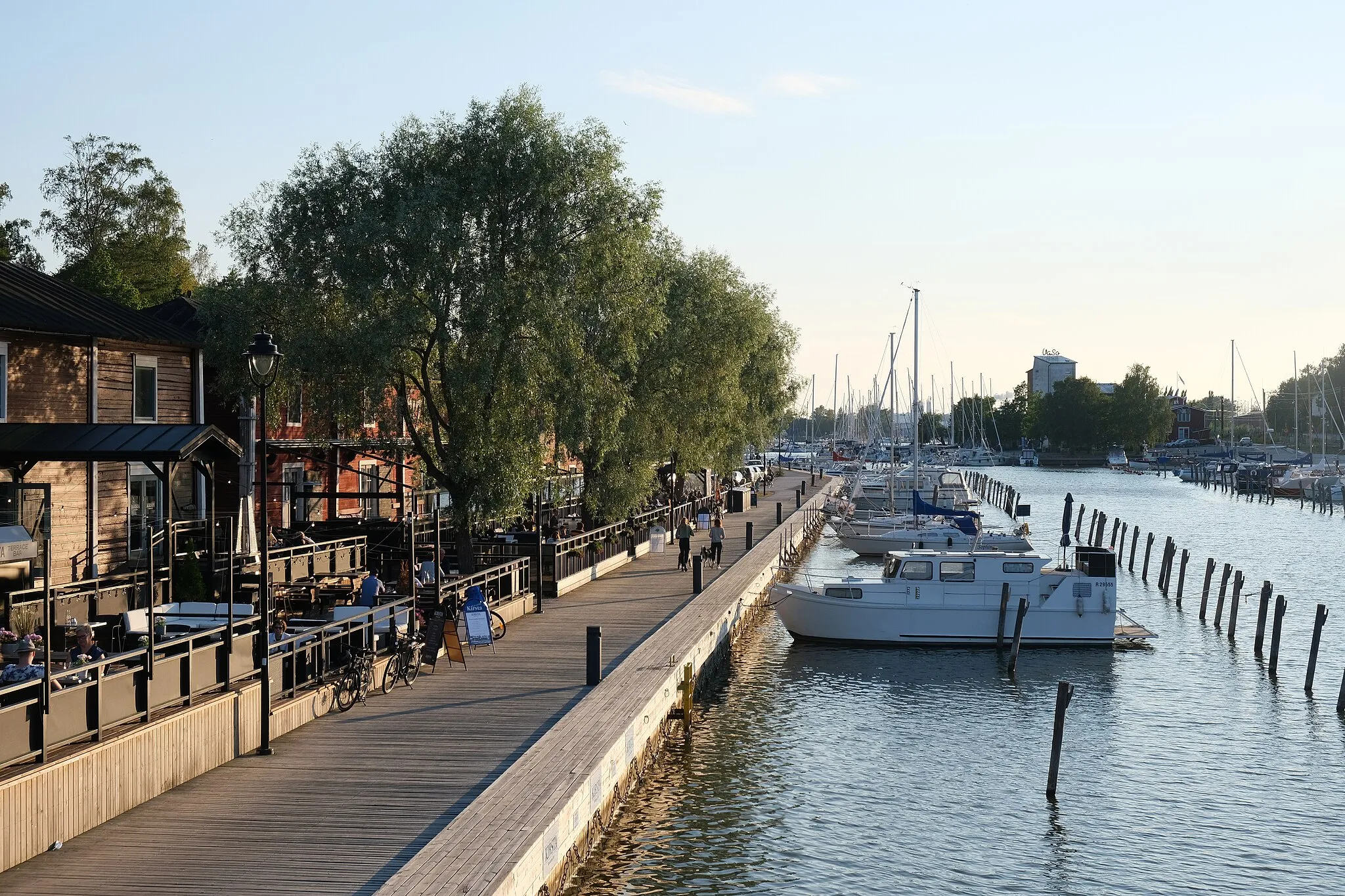 Photo showing: Uusikaupunki canal, Finland.