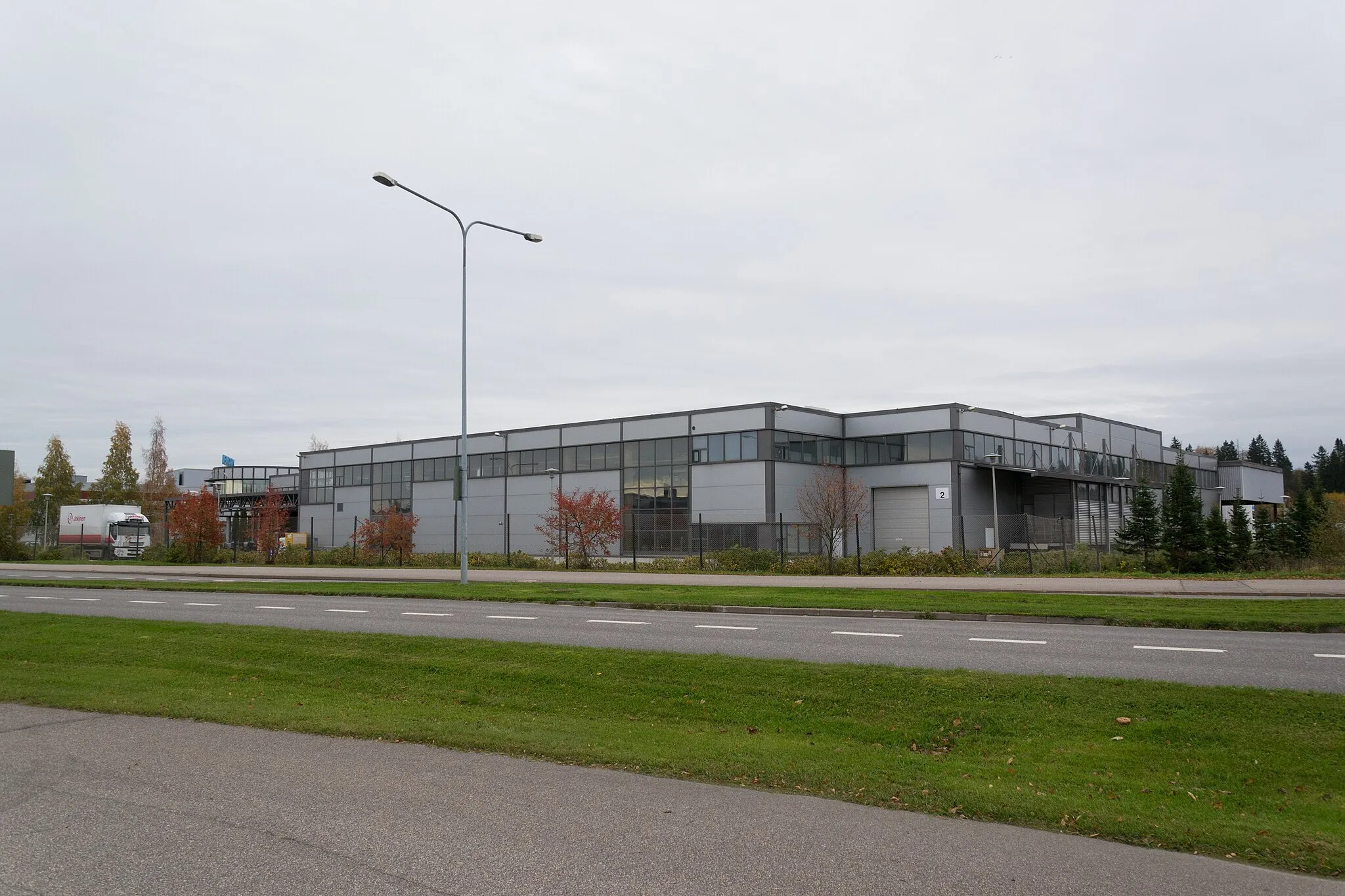 Photo showing: Arvo Piiroisen tehdas tehdaskadulla Salossa