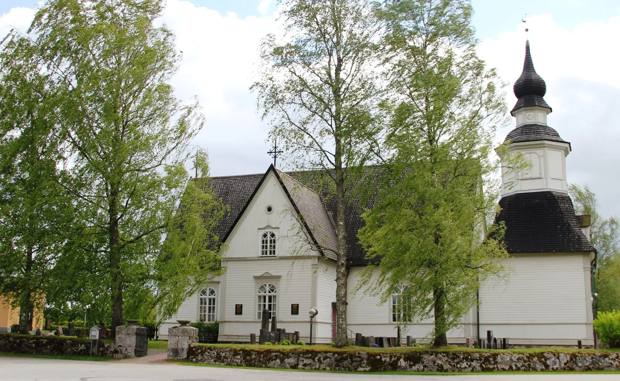 Photo showing: Marttila Church, built by Antti Piimänen in 1765