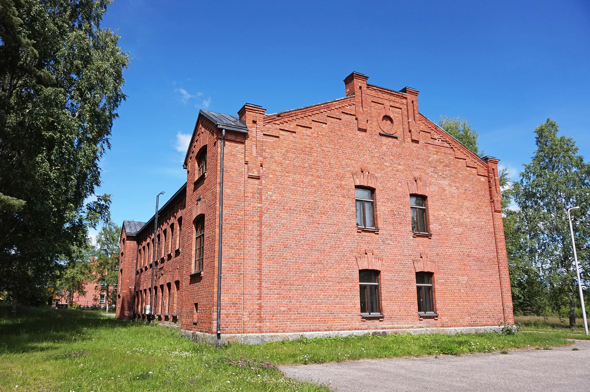 Photo showing: This is a photo of a monument in Finland identified by the ID 'Hennala barracks' (Q30689274) - RKY: 1430