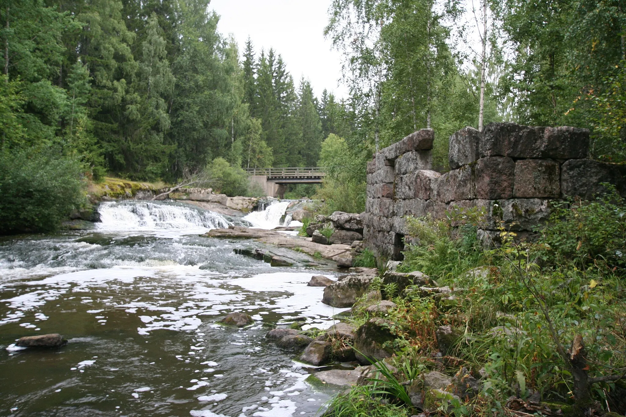 Photo showing: Rapids in Virenoja, Porvoonjoki