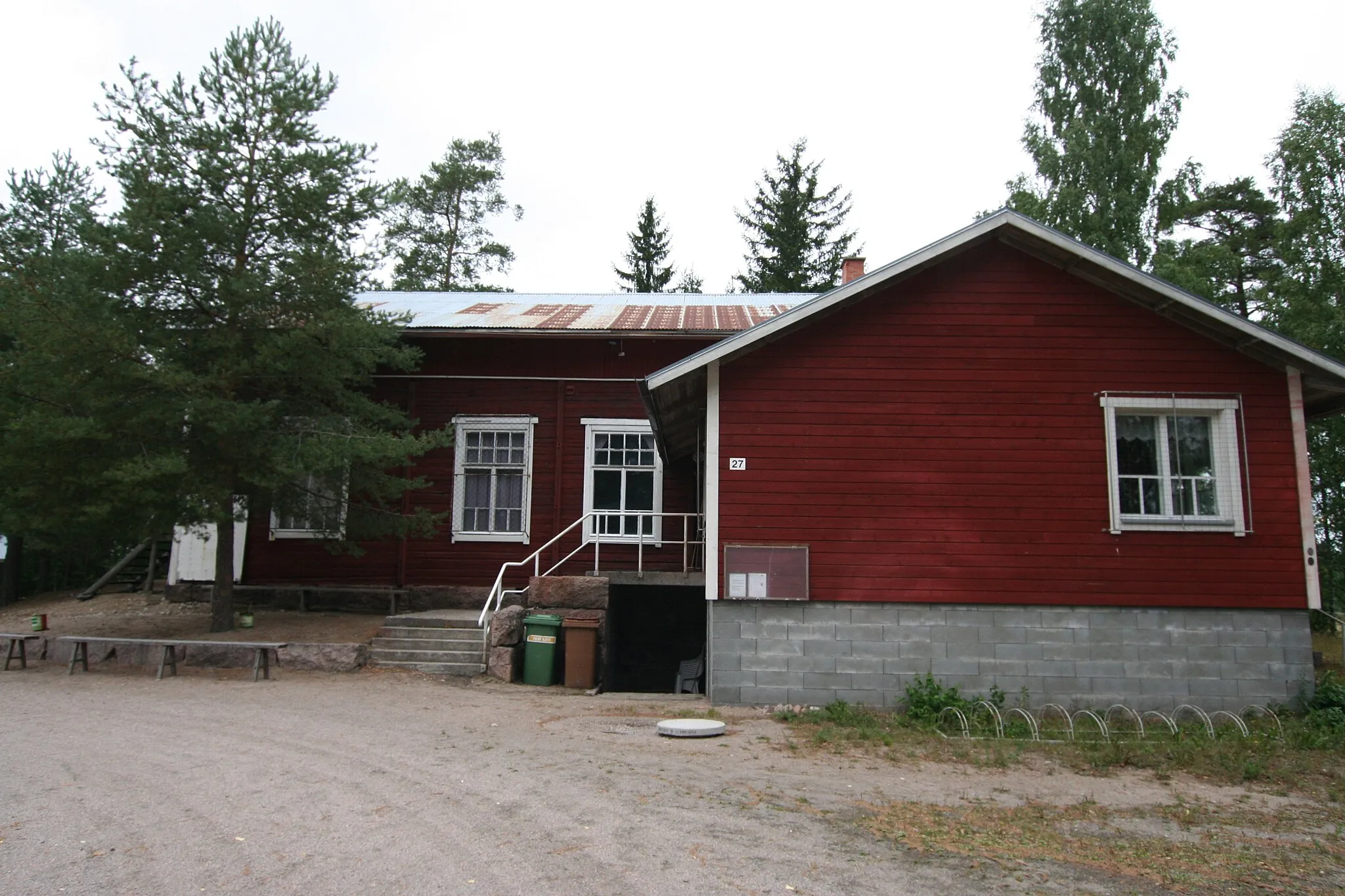 Photo showing: Club house in Virenoja