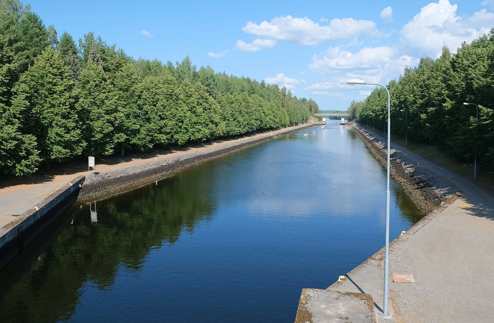 Photo showing: Kalkkinen canal, Asikkala, Finland.