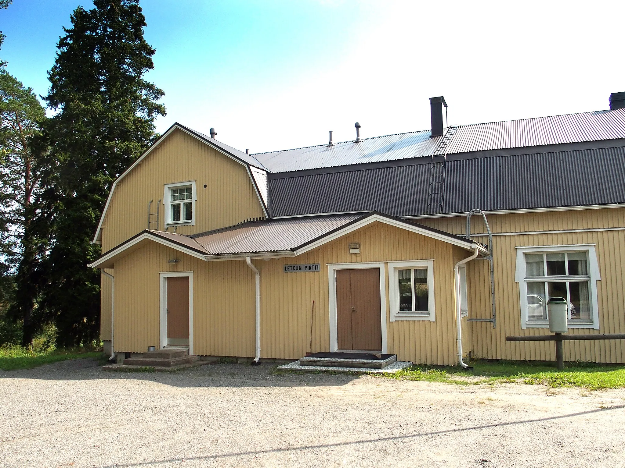 Photo showing: Hall for social gatherings in Letku village, Tammela, Finland.