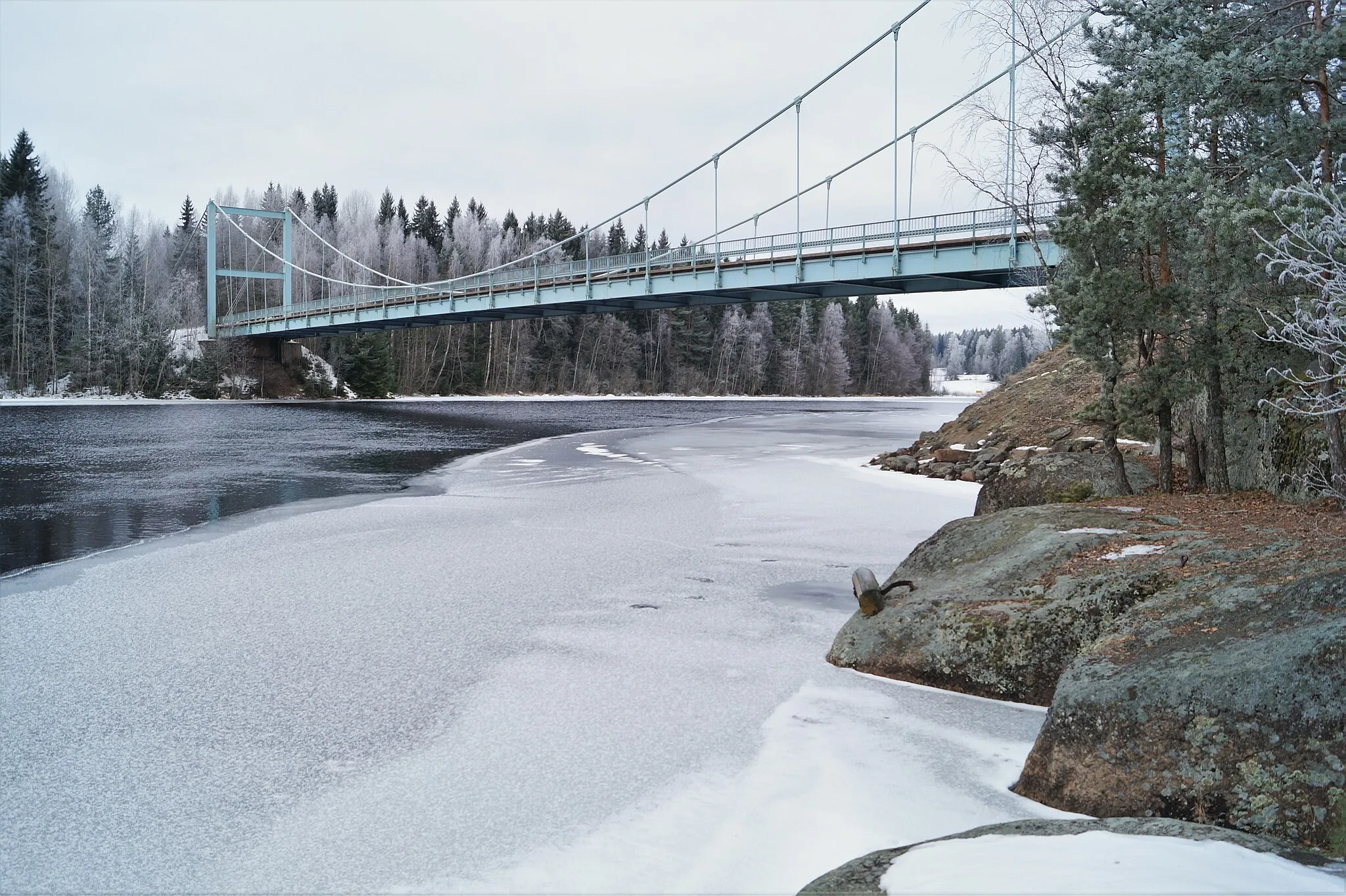 Photo showing: This is a photo of a monument in Finland identified by the ID 'Virta Bridge' (Q18682866)