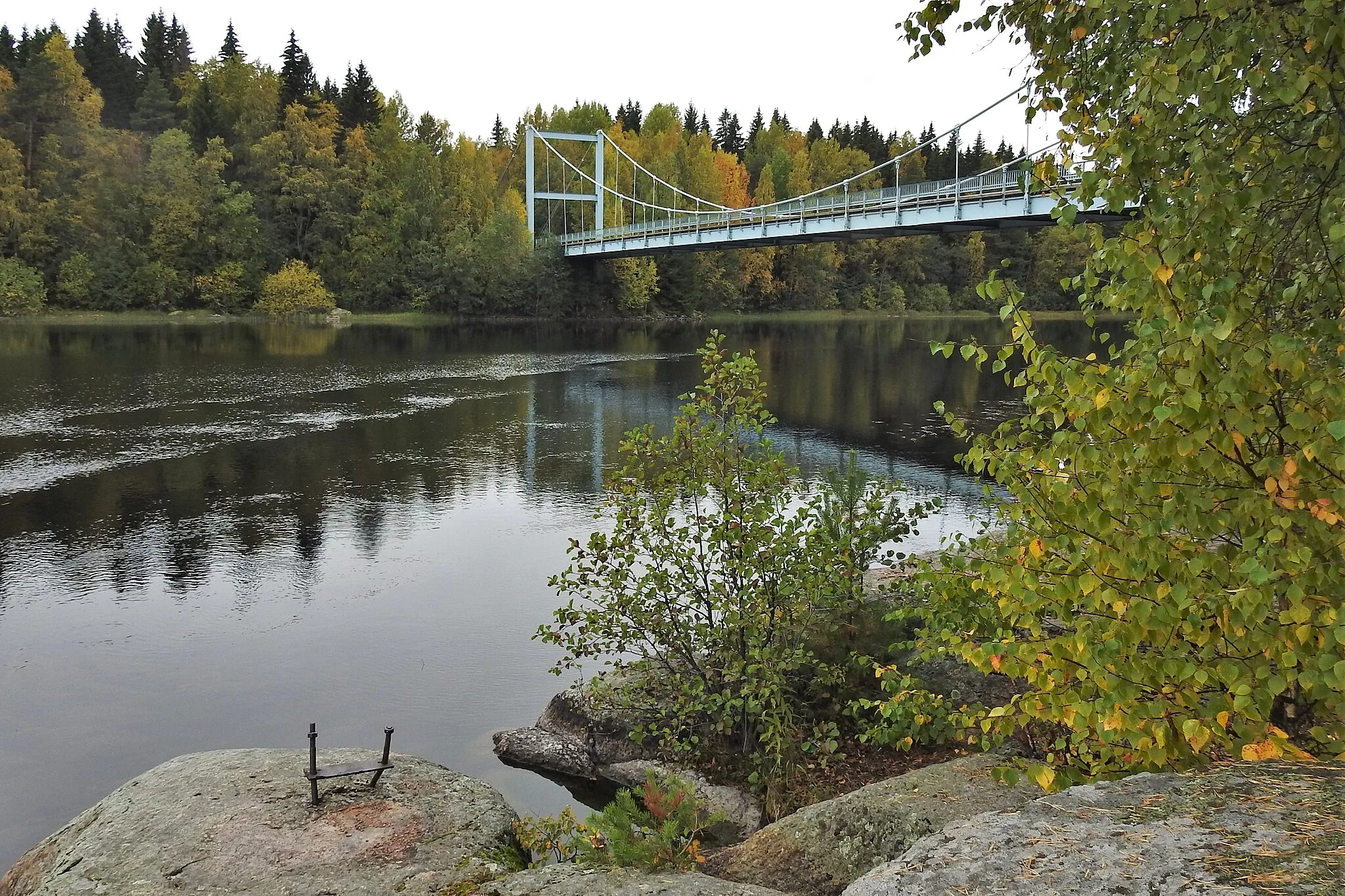 Photo showing: This is a photo of a monument in Finland identified by the ID 'Virta Bridge' (Q18682866)