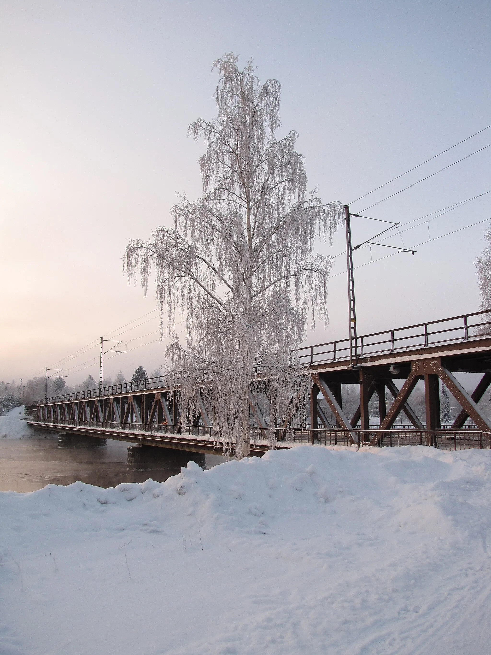 Photo showing: Old Mansikkakoski bridge in Imatra.