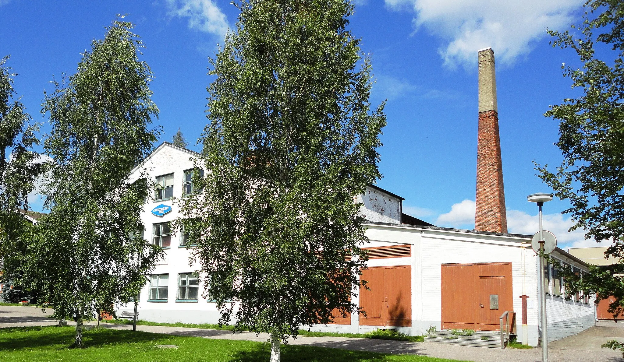 Photo showing: Nuutajärvi glass factory, Finland.