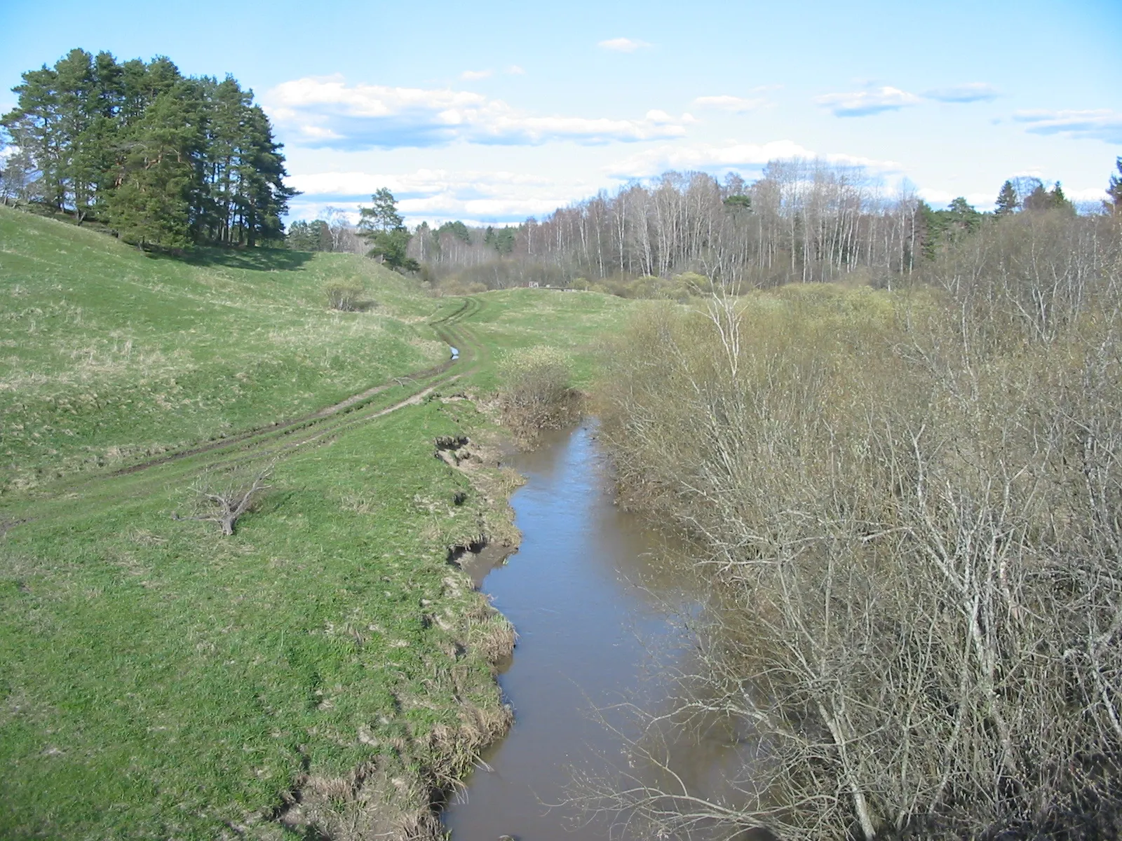 Photo showing: River Terttilänjoki in Kiikala, Salo, Southwest Finland, Finland