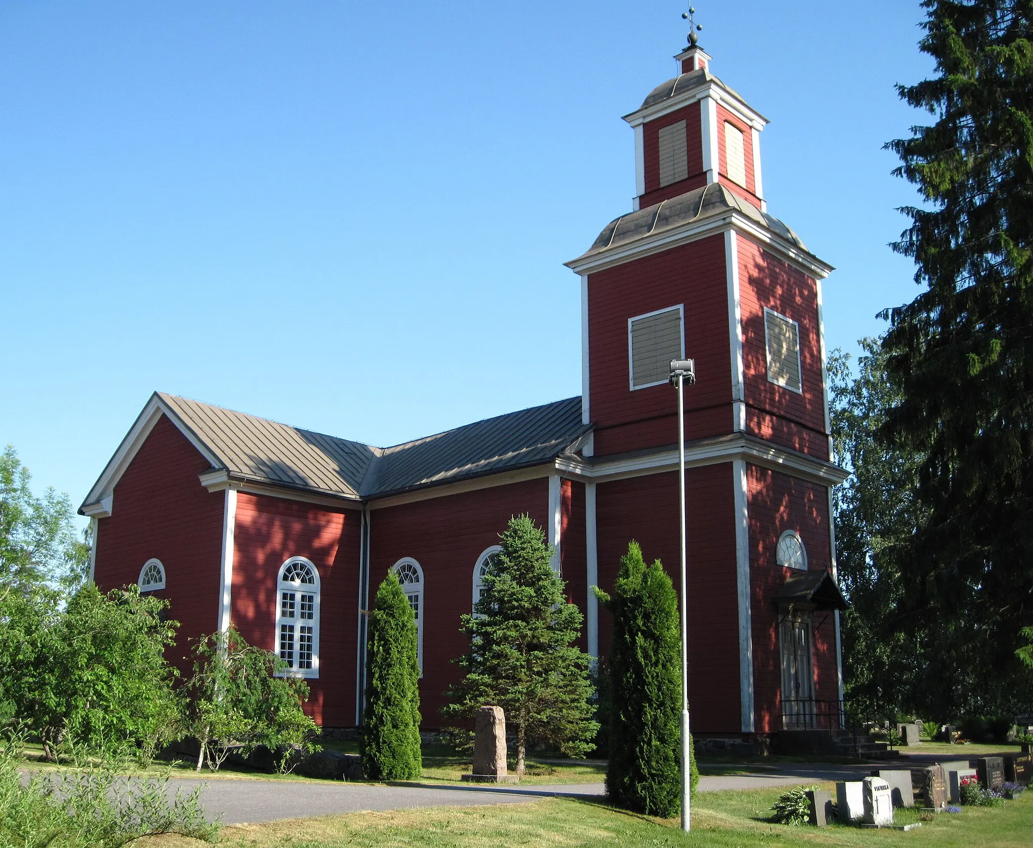 Photo showing: Oripaa Church in Oripää, Finland