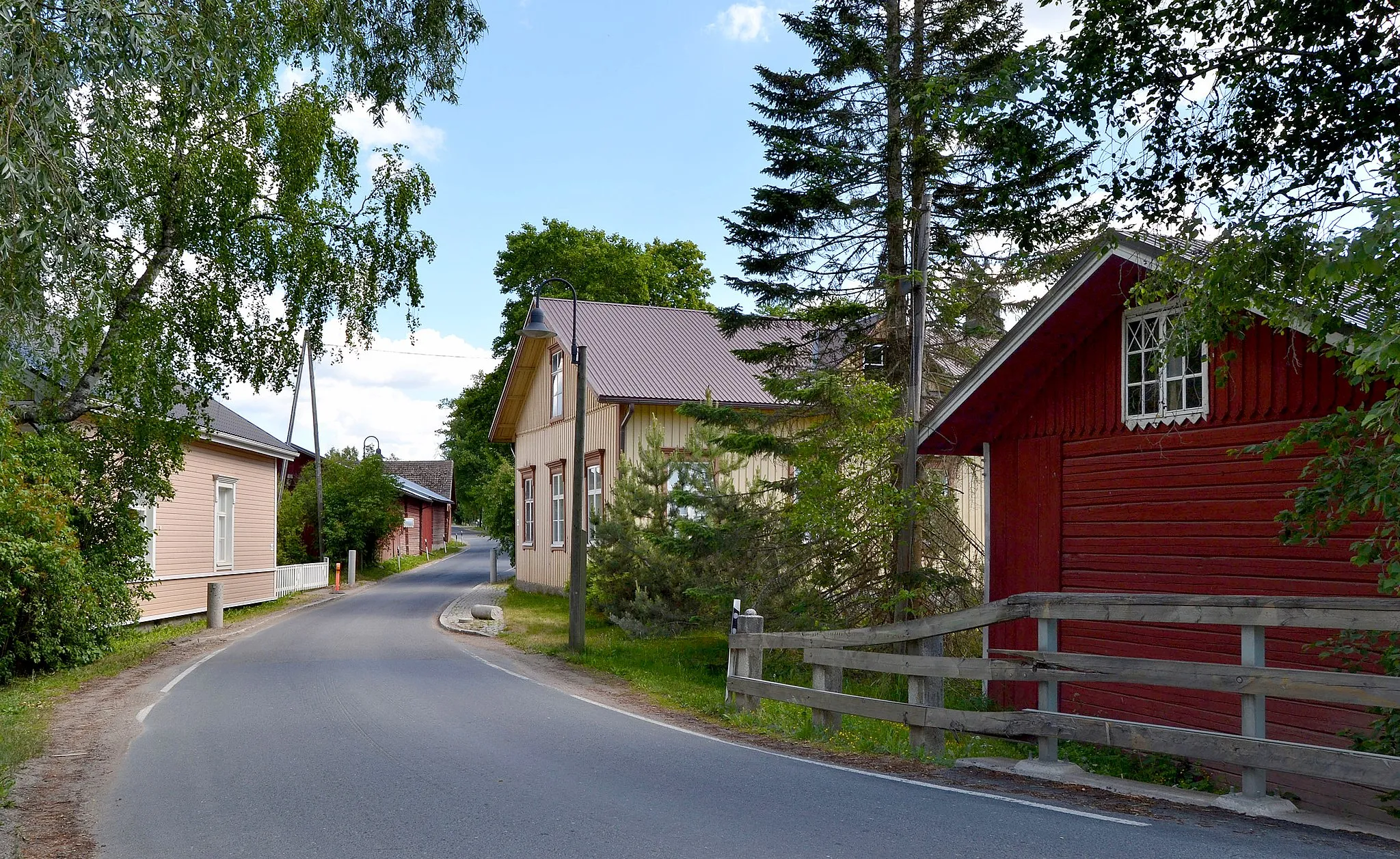 Photo showing: The Regional road 283 in Teuro, Tammela, Finland.
