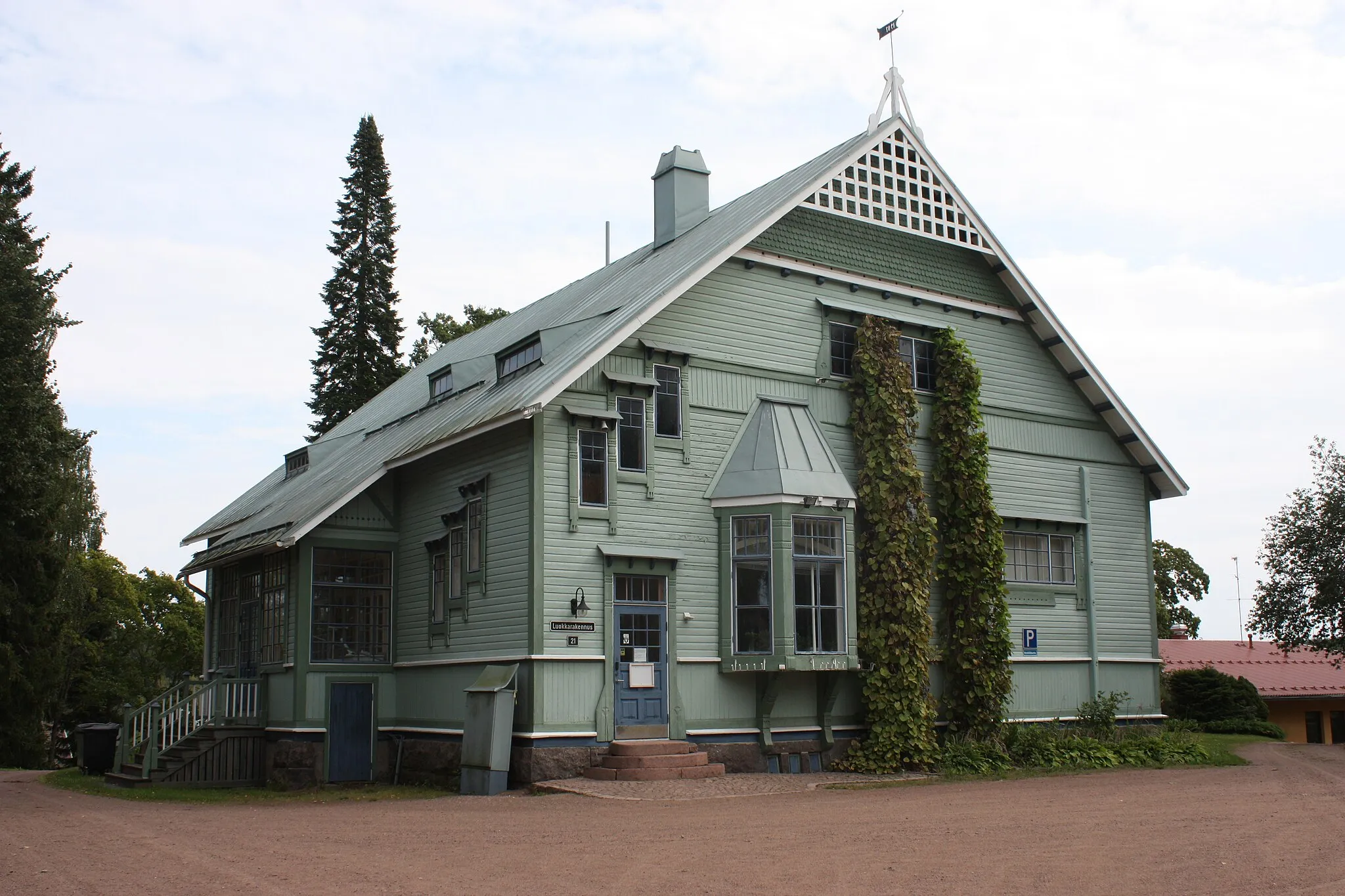 Photo showing: This is a photo of a monument in Finland identified by the ID 'Harju educational institution' (Q30560593) - RKY: 1166