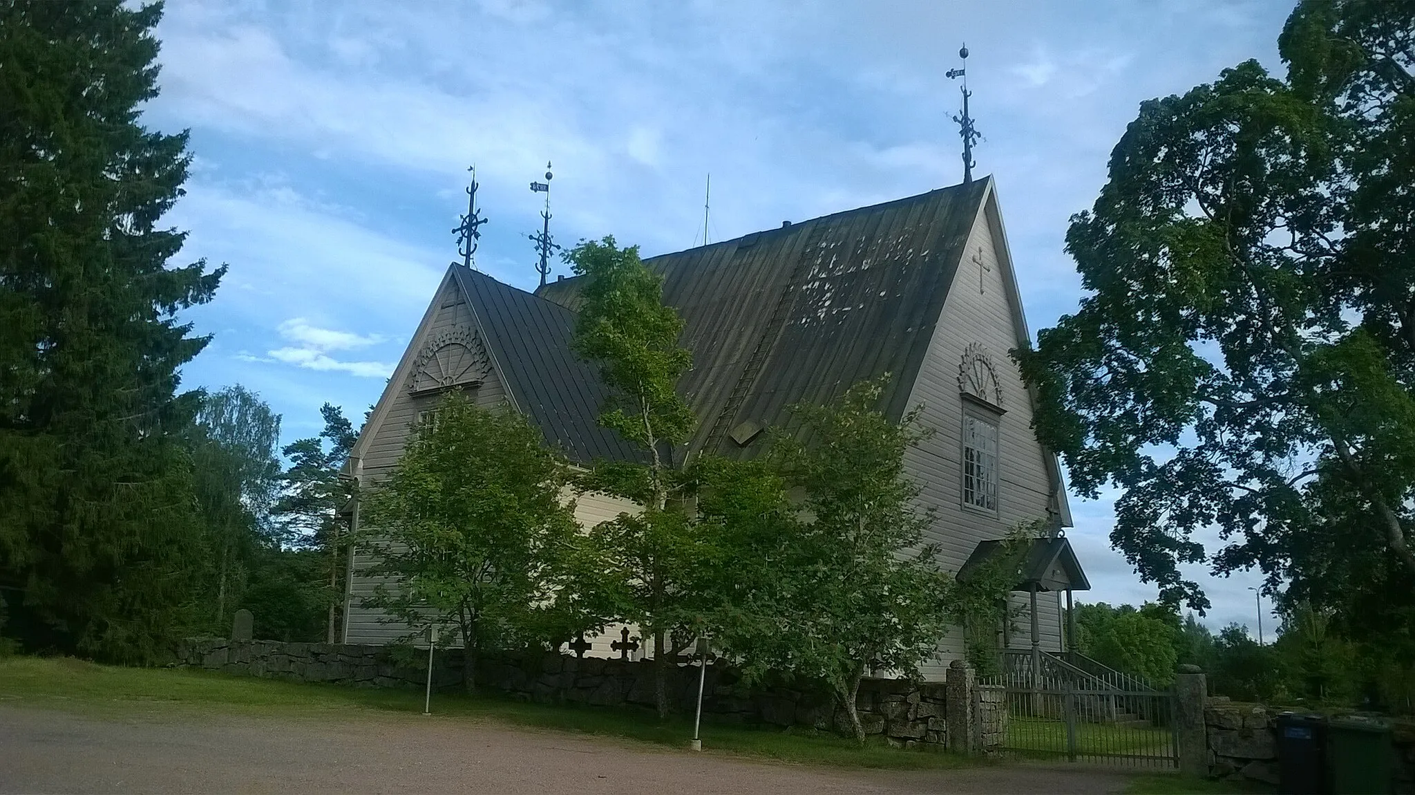 Photo showing: This is a photo of a monument in Finland identified by the ID 'Lokalahden kirkko' (Q19706237) - RKY: 4698