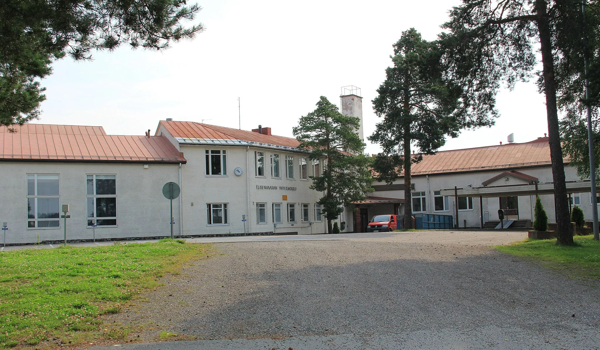 Photo showing: Elisenvaara School in Kyrö, former Karinainen, Pöytyä , Finland.