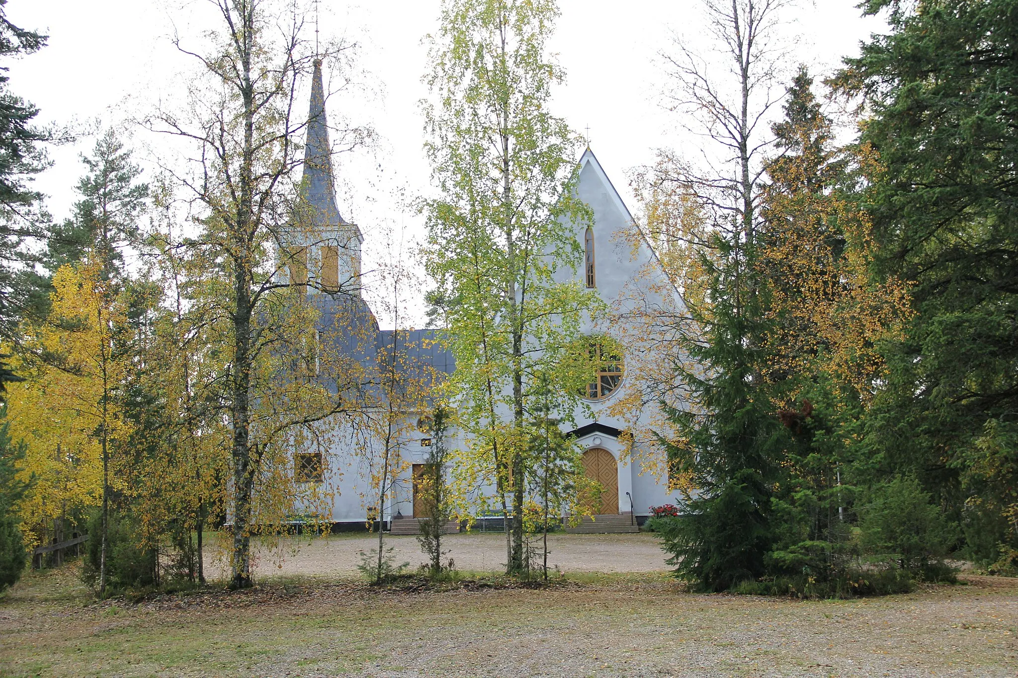 Photo showing: Kuivanto church in Kuivanto, Orimattila, Finland. The village church is designed by master builder Heikki Tiitola and completed in 1931.