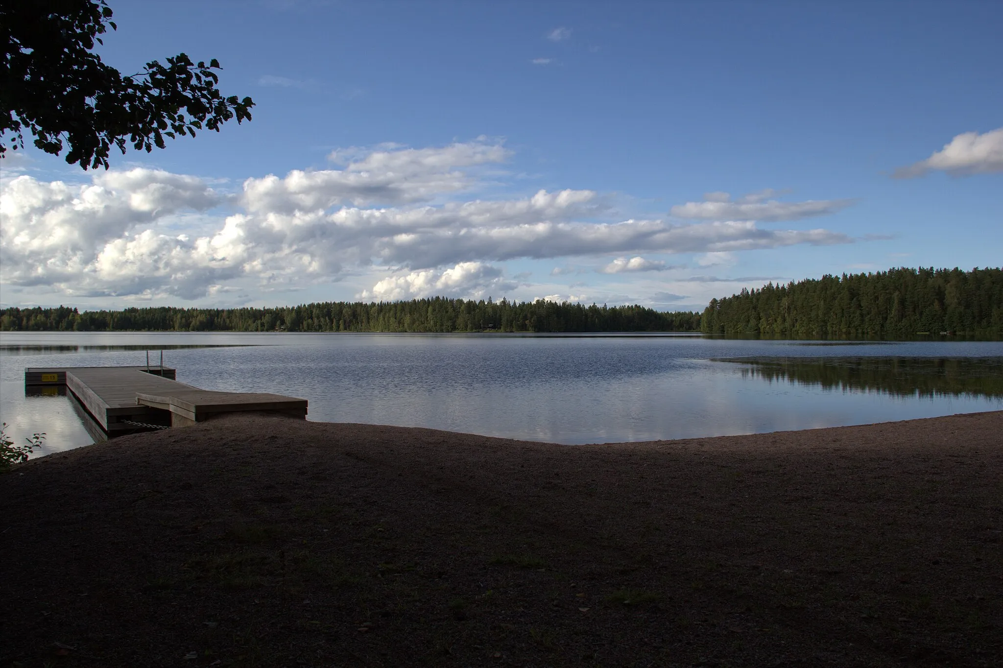 Photo showing: Lake Työtjärvi in Hollola, Finland