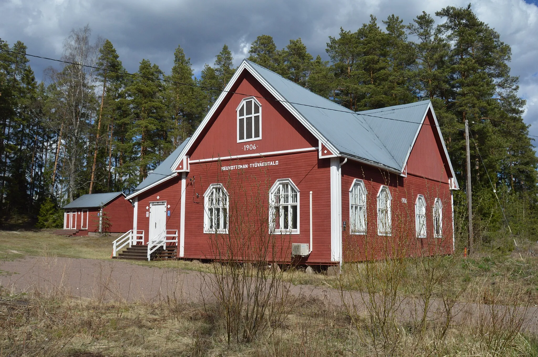 Photo showing: Neuvottoman työväentalo Haminassa