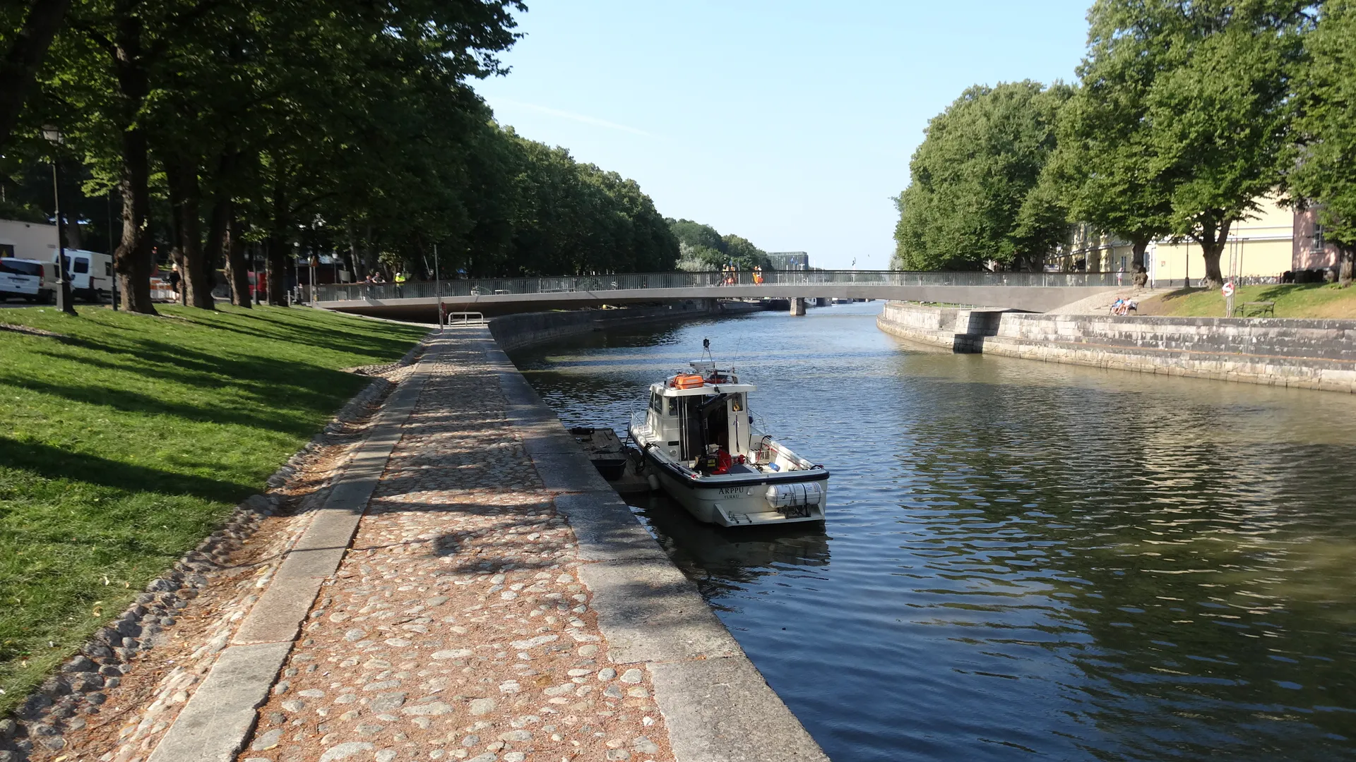 Photo showing: Rio Aura em Turku, Finlândia