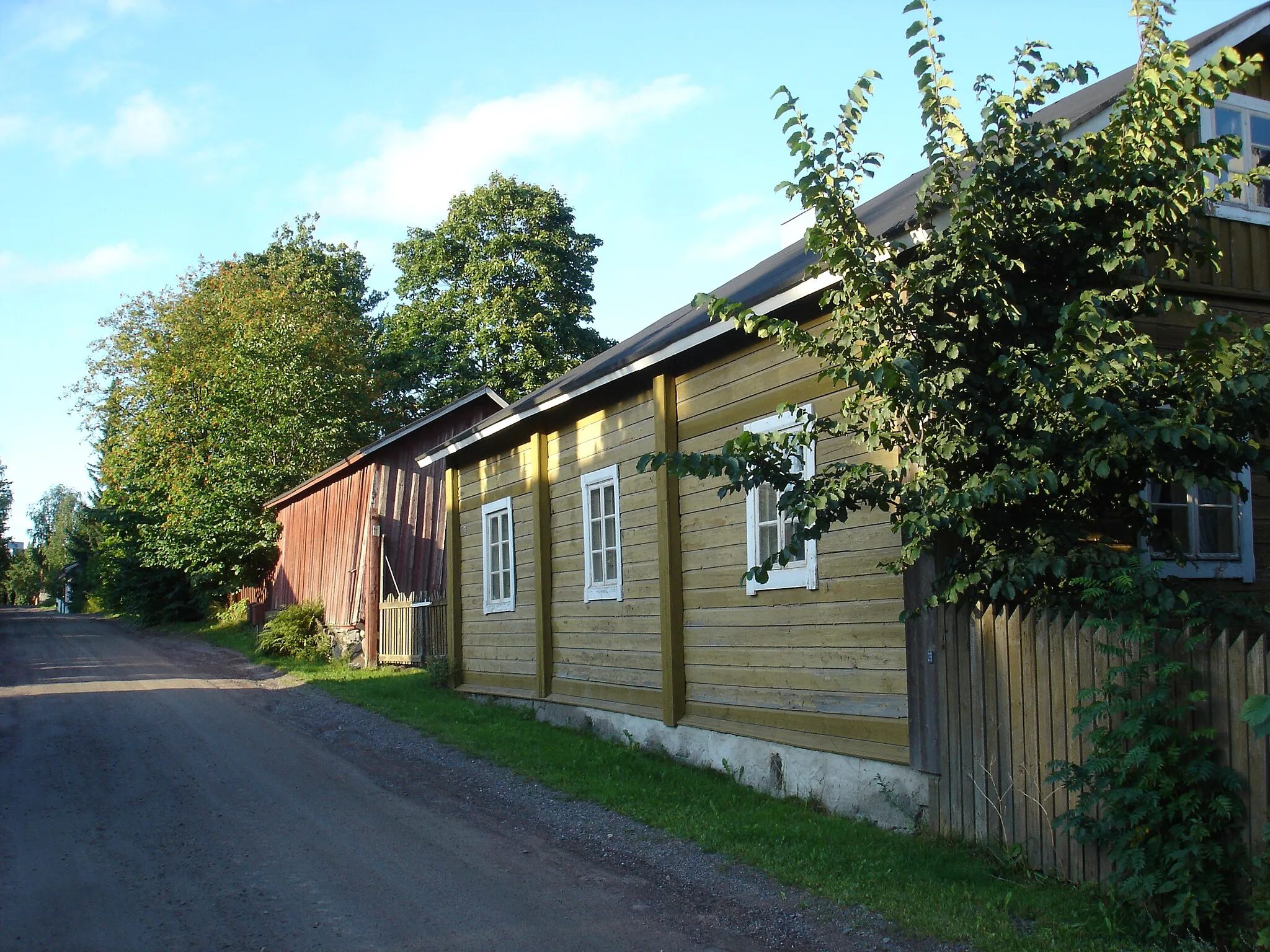 Photo showing: The Kalliomäki wooden house quarter in Forssa
