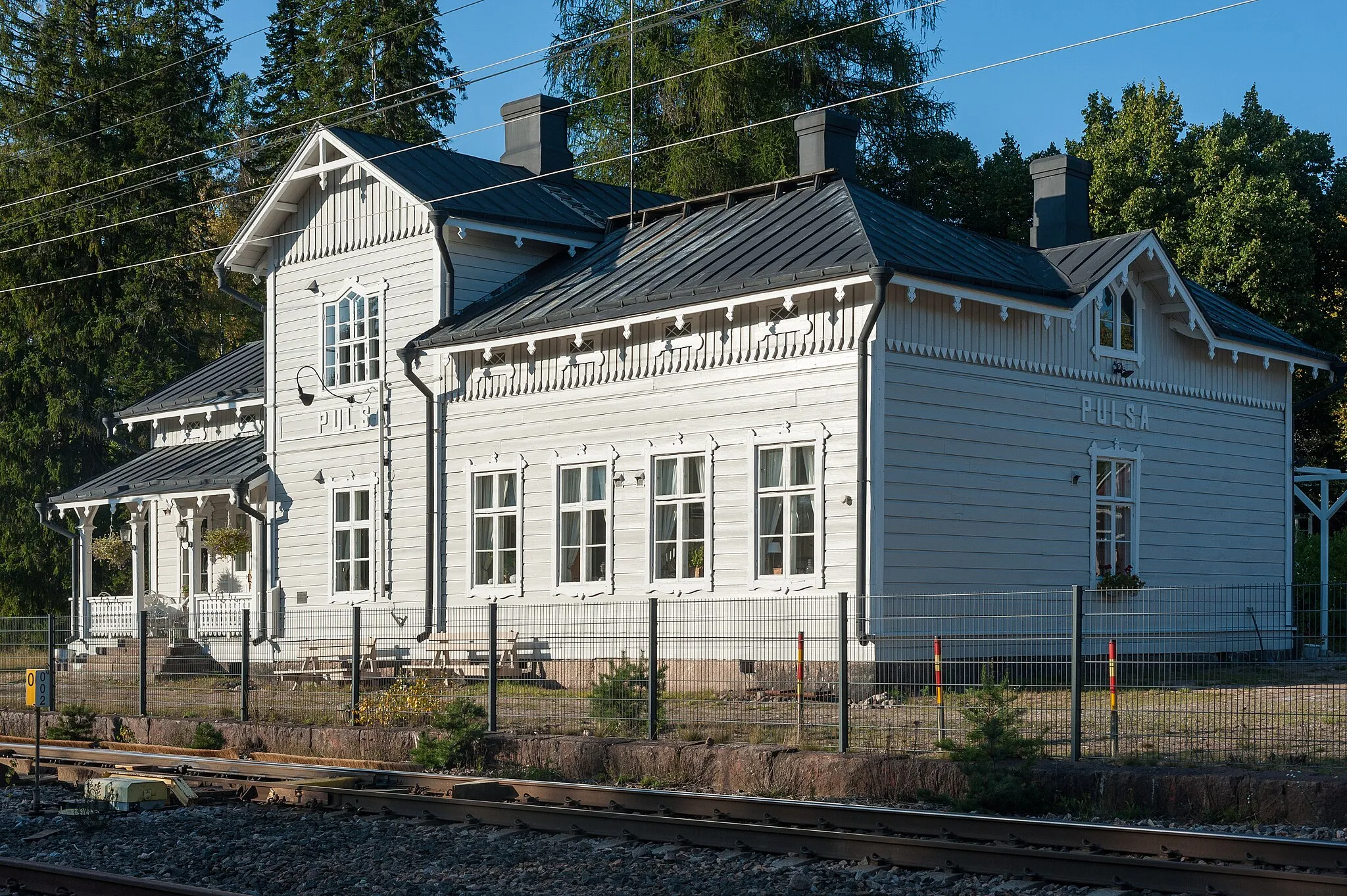 Photo showing: This is a photo of a monument in Finland identified by the ID 'Pulsa railway station' (Q18661489) - RKY: 1176