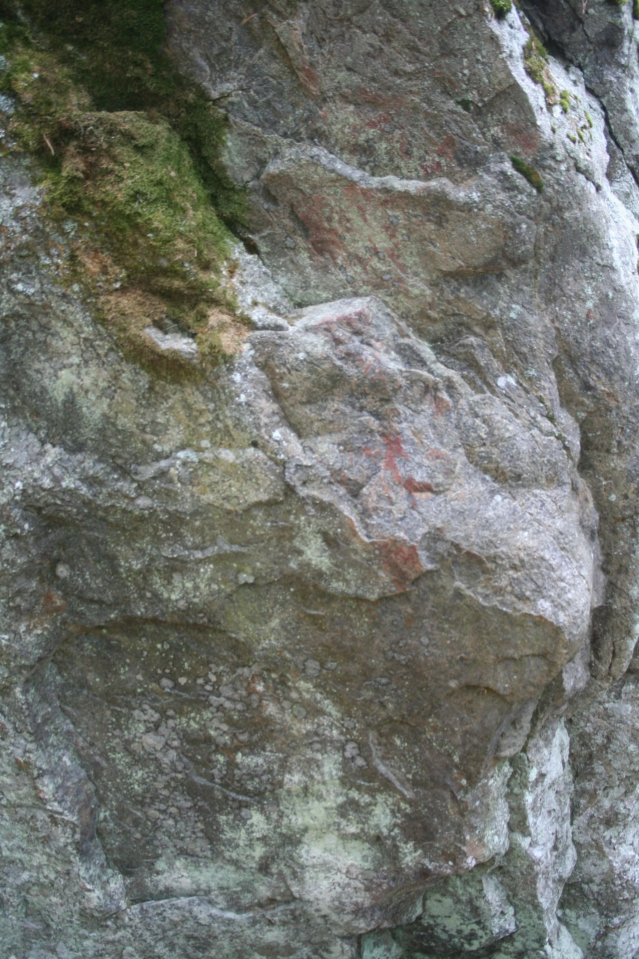 Photo showing: Viheriänkoski, Joutsa, Finland, kalliomaalaus, petroglyph, painting