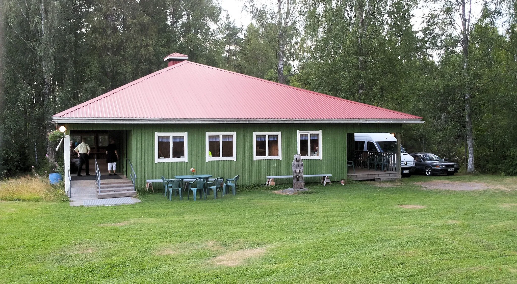 Photo showing: Vojakkalan lava lopella