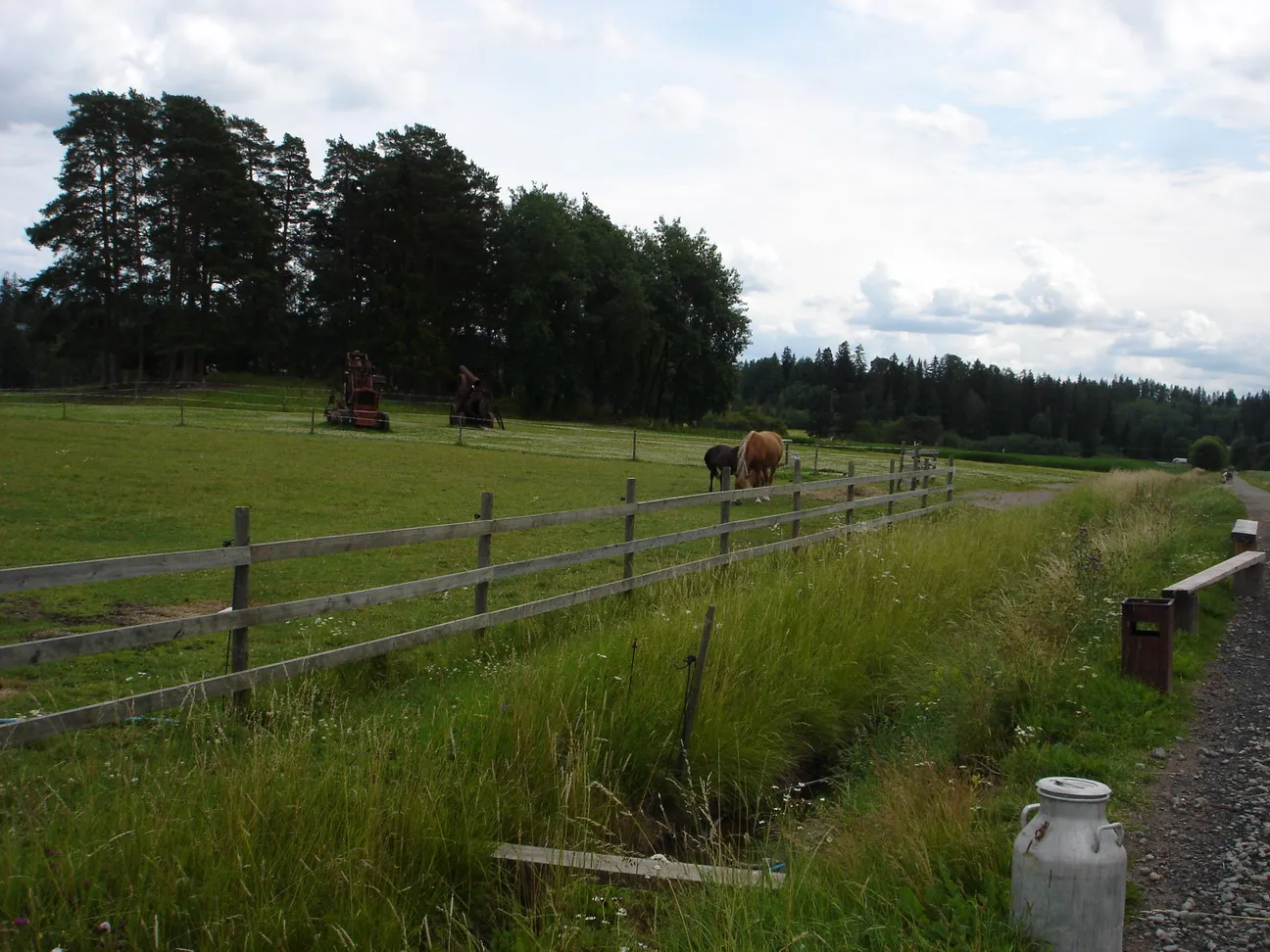 Photo showing: A view from Elonkierto - The Agricultural Exhibition Park of MTT Agrifood Research Finland in Jokioinen Manor in Jokioinen, Finland.