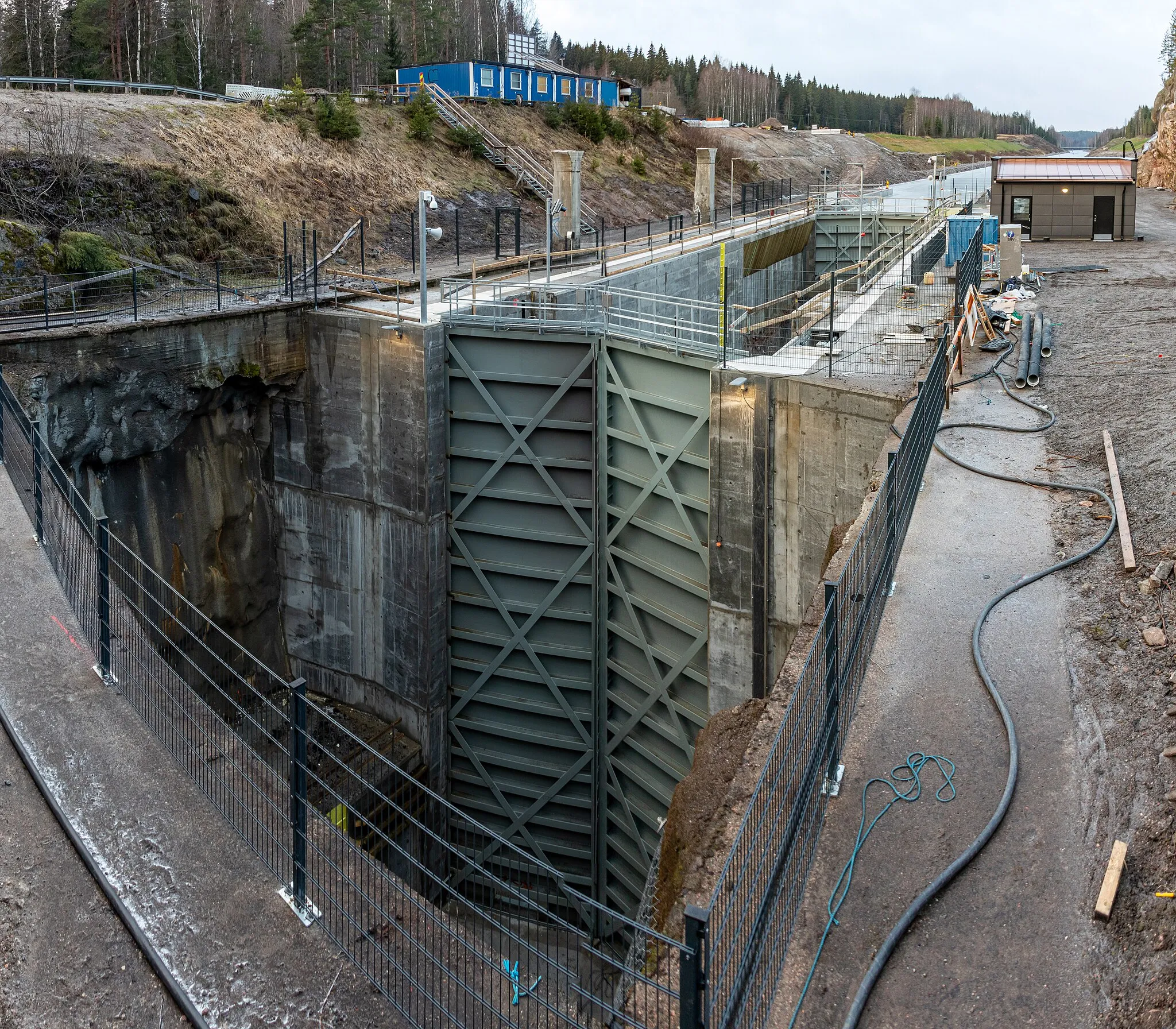 Photo showing: Nearly finished Kimola Canal in Kouvola, Finland.