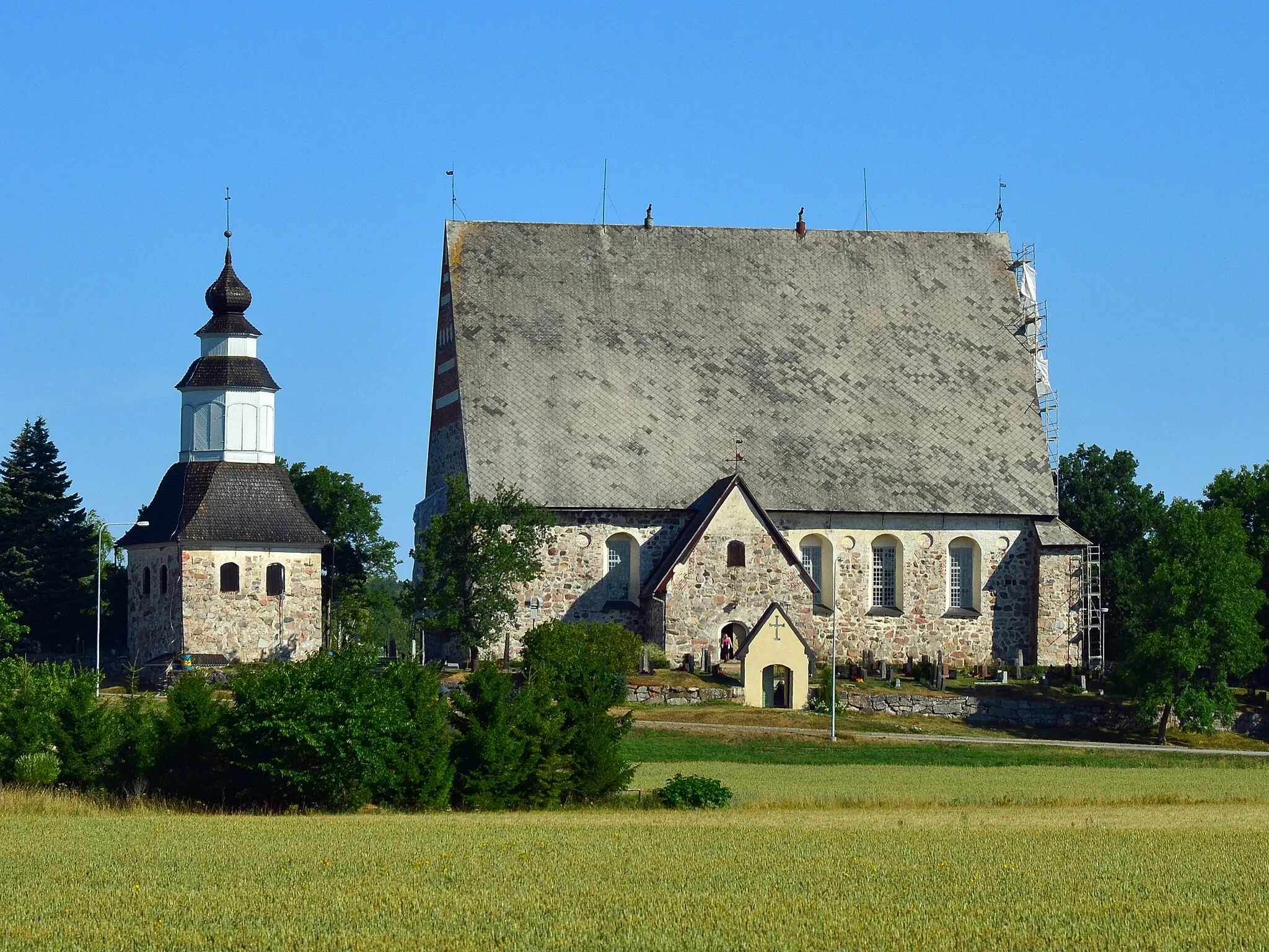 Photo showing: Kyrkan i Sagu, Finland.