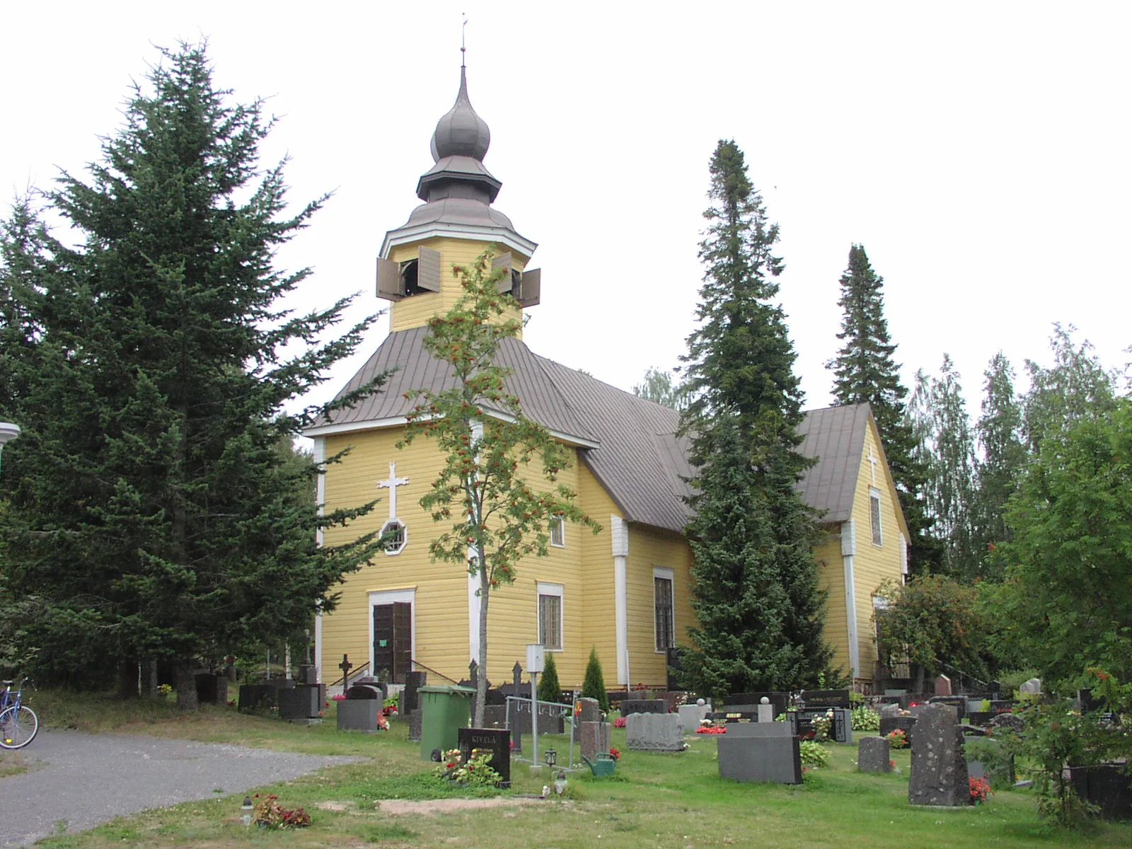Photo showing: Tarvasjoki Church in Tarvasjoki, Finland. Completed in 1779. Churchbuilder: Mikael Hartlin-Piimänen.