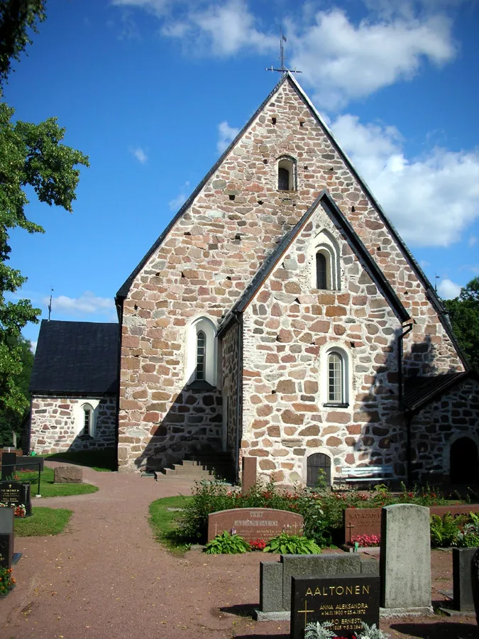 Photo showing: Vehmaa church, Finland