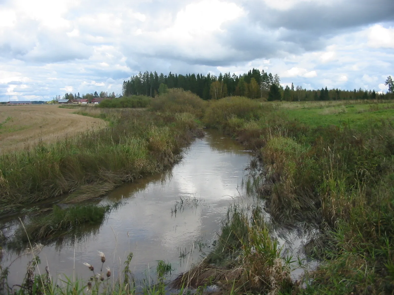 Photo showing: The River Ypäjoki in Kauhanoja, Loimaa, Finland