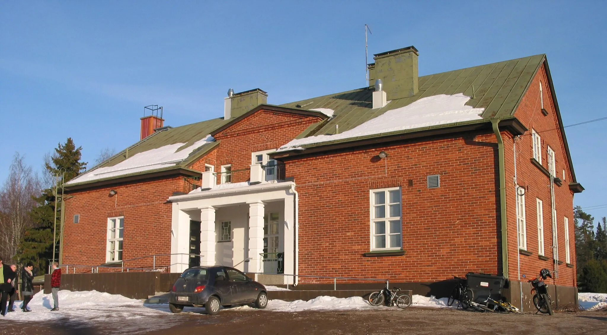 Photo showing: Library in Pusula, former school, Nummi-Pusula, Uusimaa, Finland