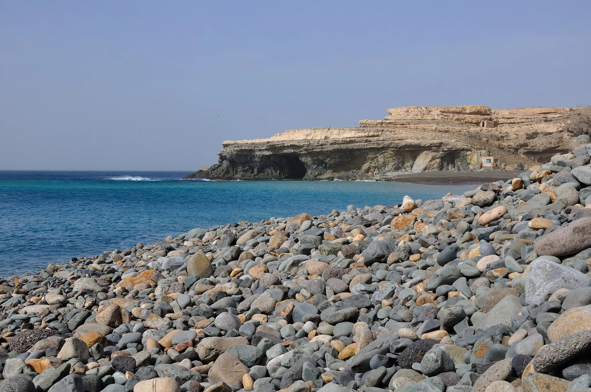 Photo showing: Spain, coast of Fuerteventura near Ajuy
