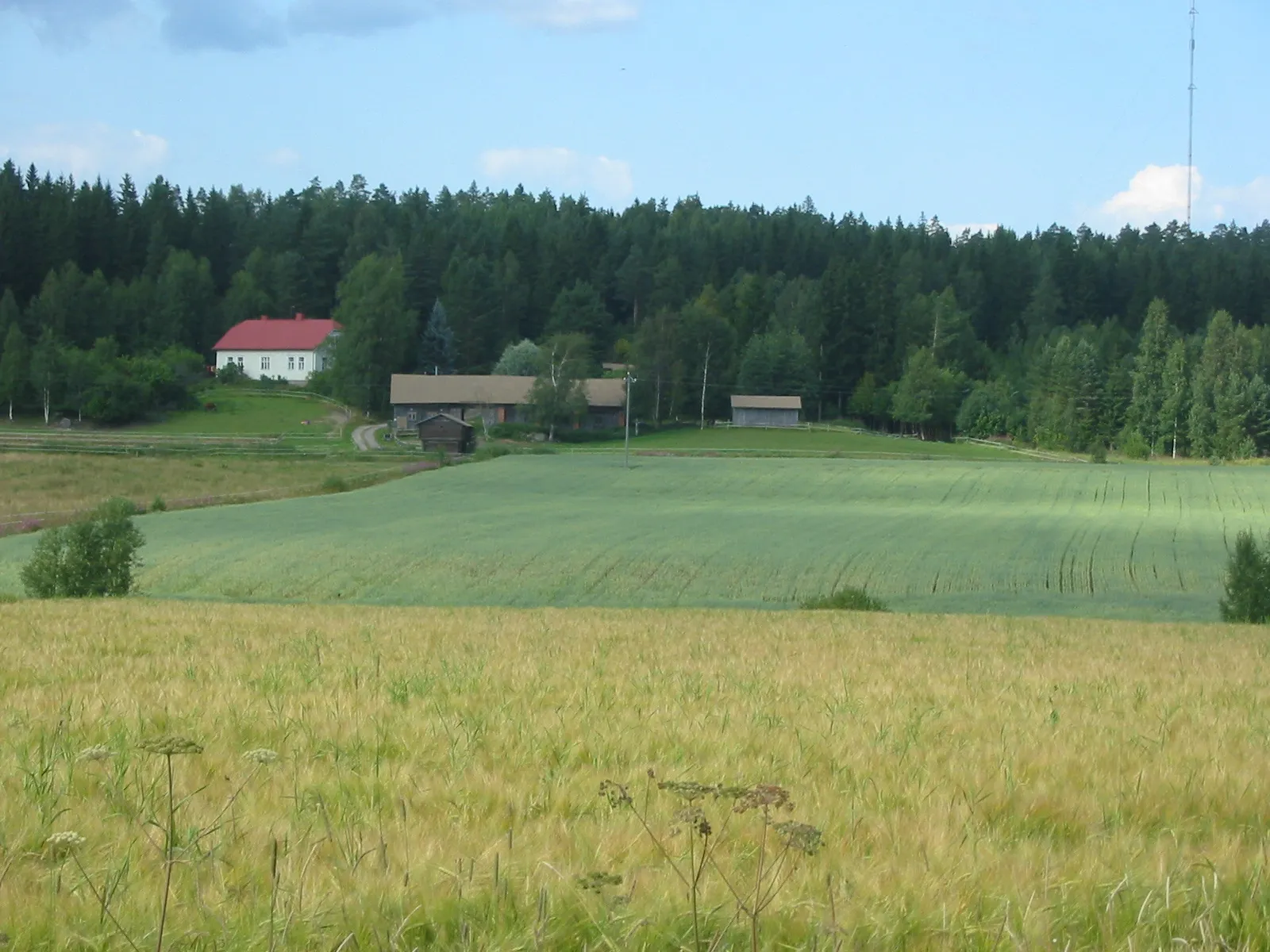 Photo showing: Uusikylä in the Village of Härjänoja, Somerniemi, Somrero, Finland