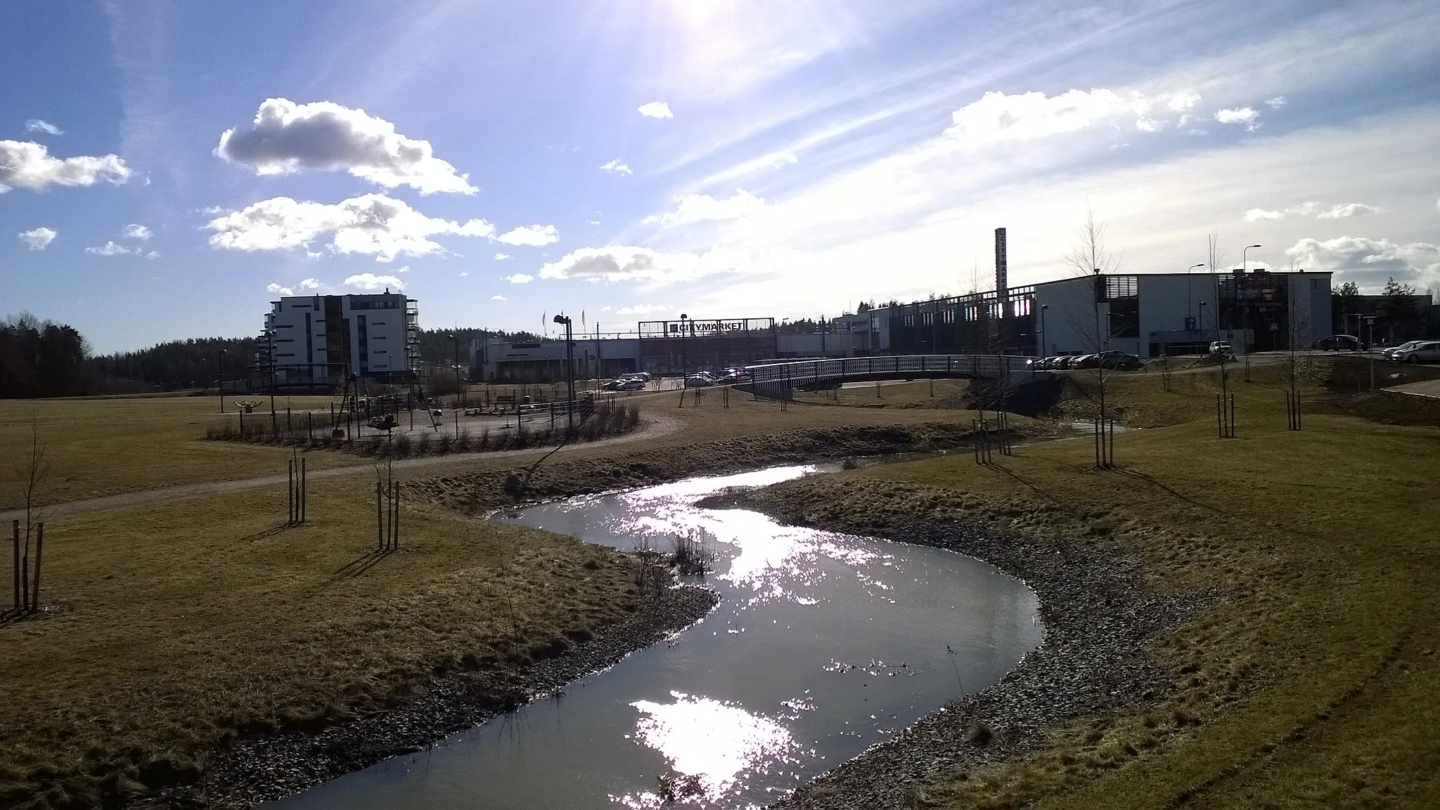 Photo showing: Kirkkolaakso maaliskuussa 2014.