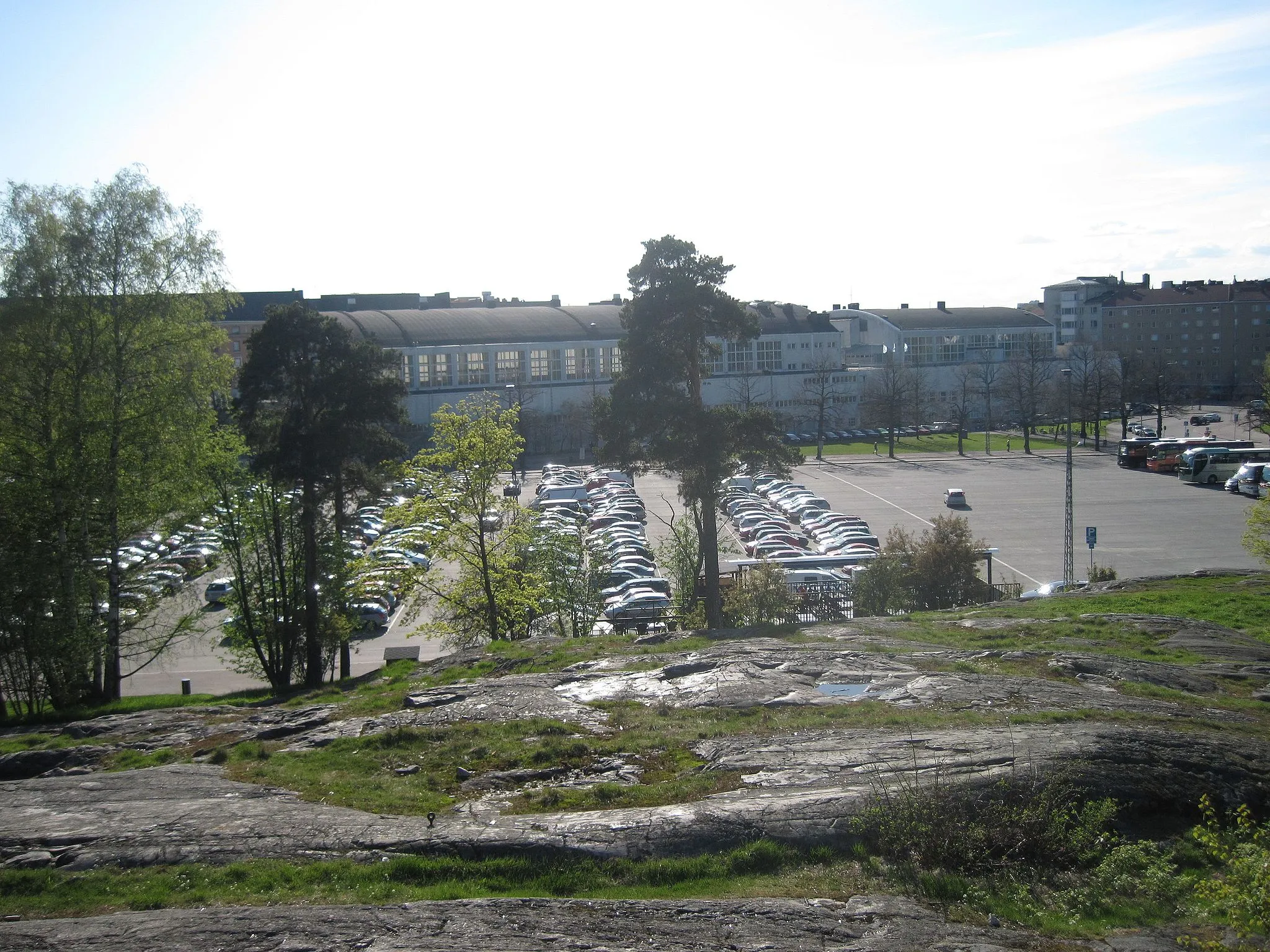 Photo showing: View from Mäntymäki, Helsinki, to West