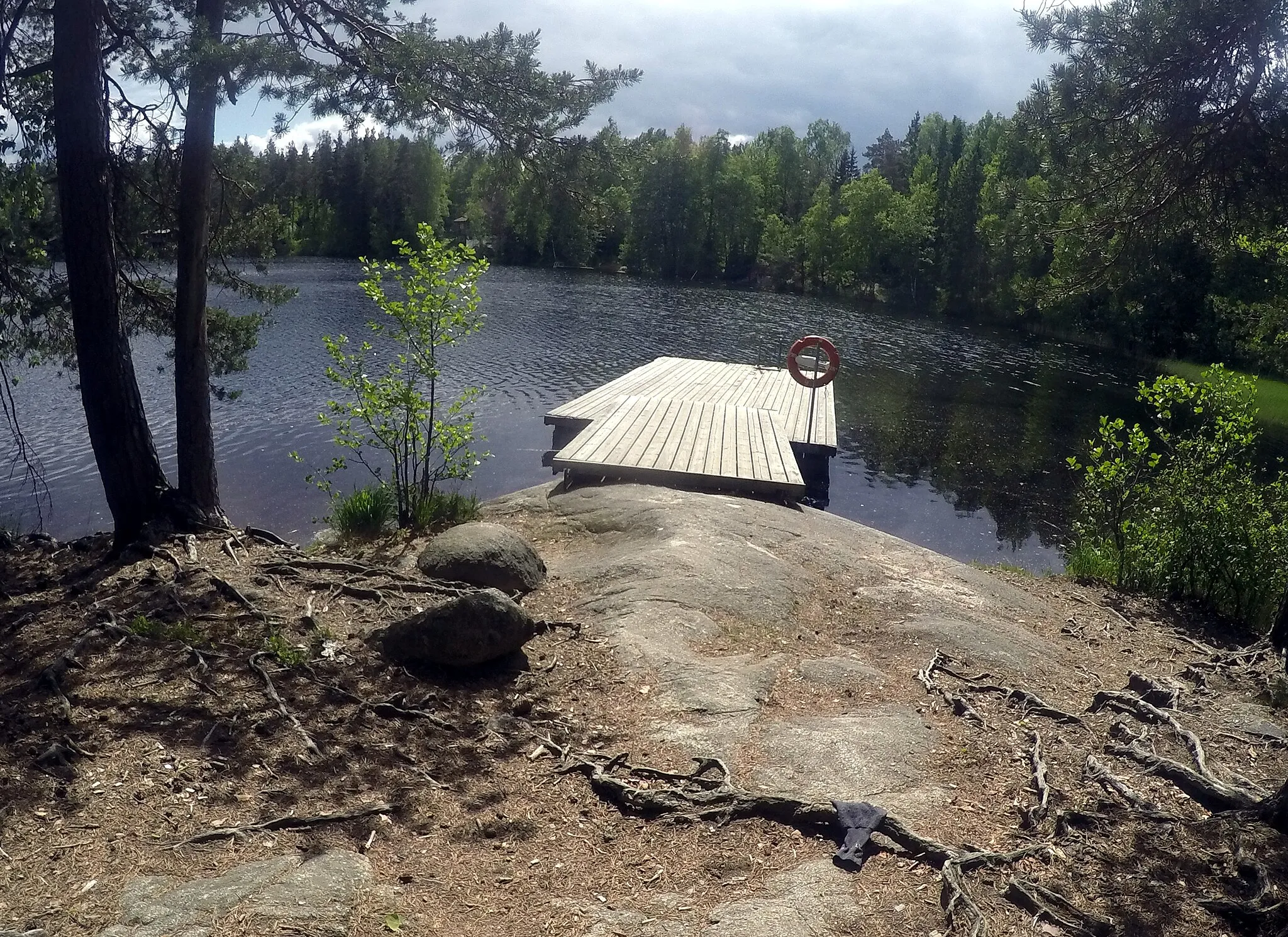 Photo showing: Sorvalampi is a lake in Espoo, Finland.