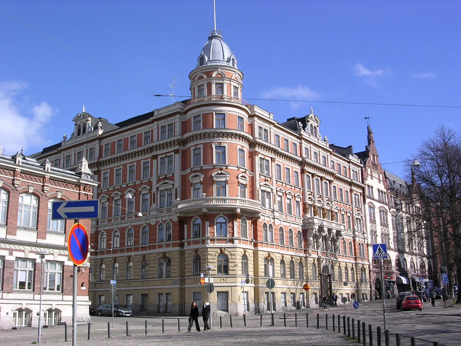 Photo showing: Okhrana House, Korkeavuorenkatu 21, Ullanlinna, Helsinki, Finland.