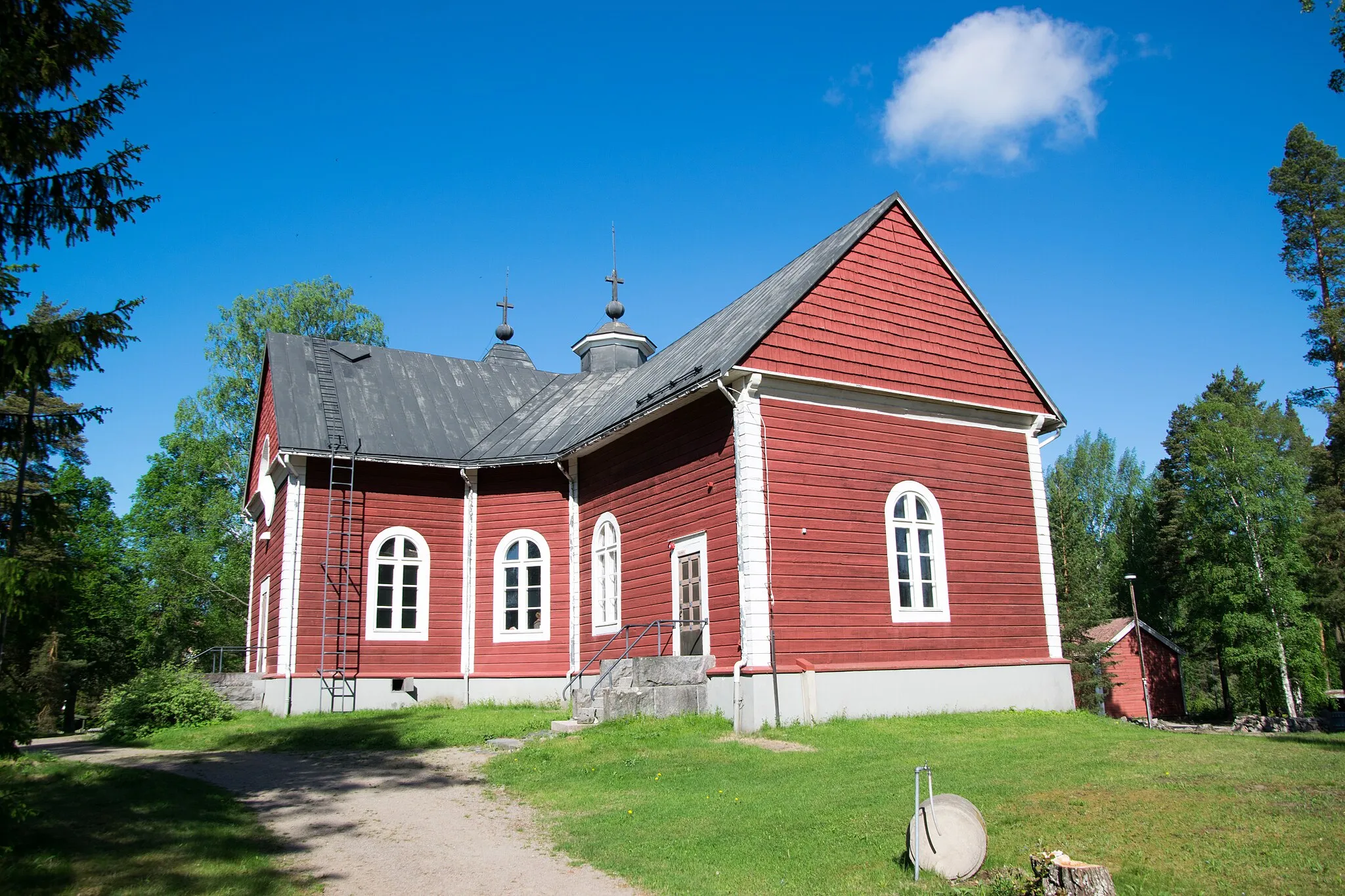 Photo showing: Pukkilan kirkko