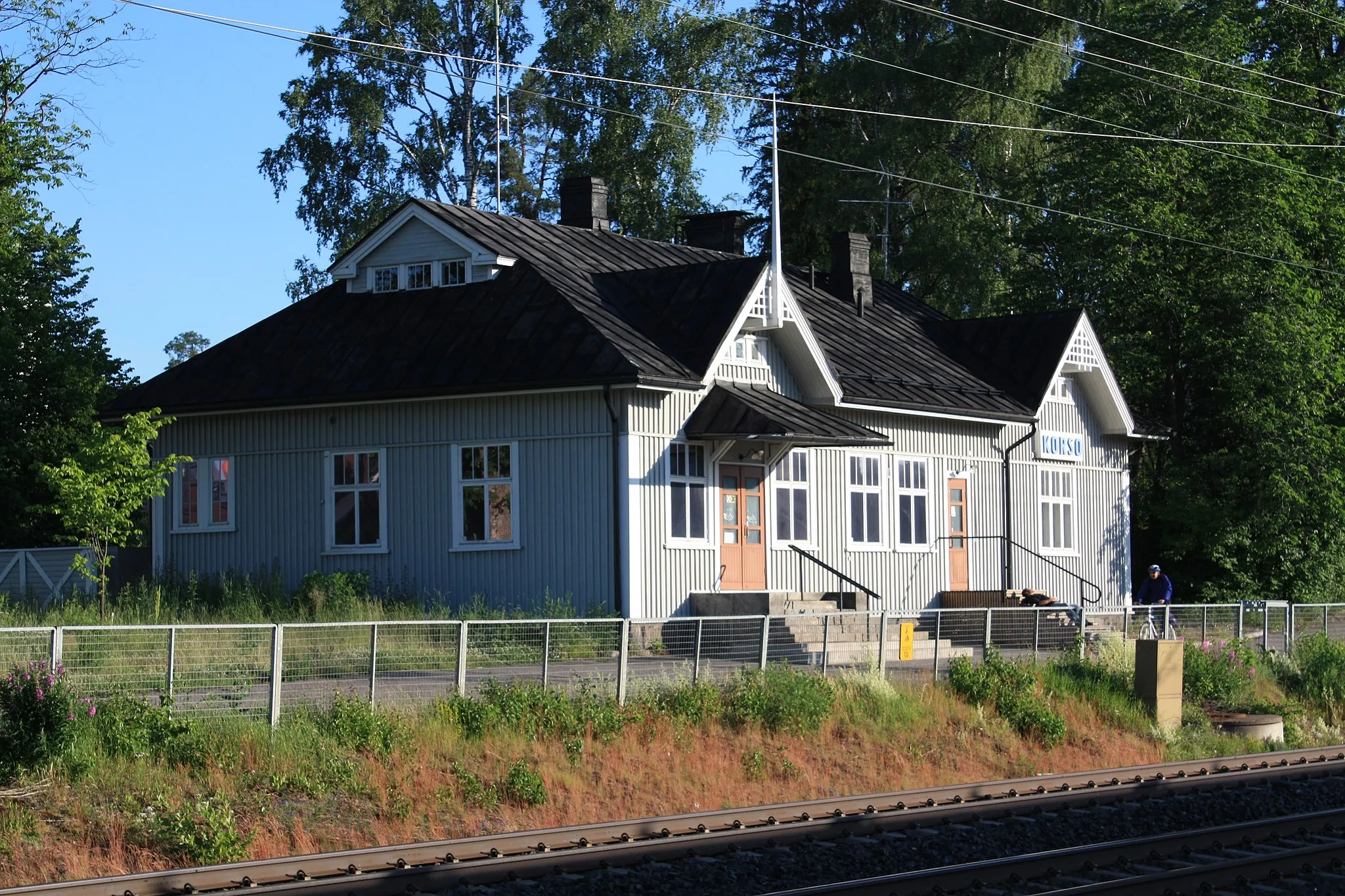 Photo showing: The Old Railway Station of Korso in Vantaa, Finland - June 2009