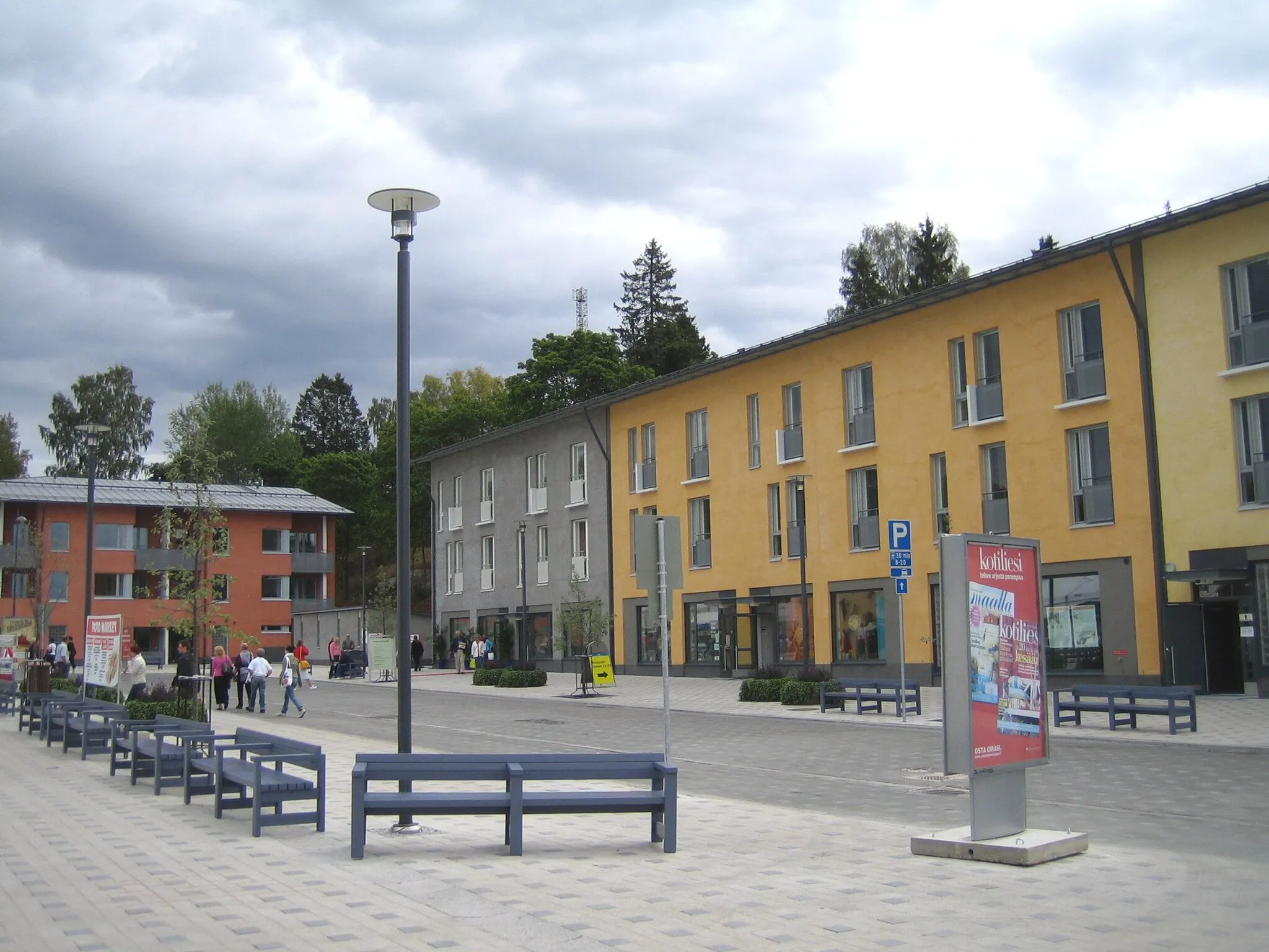 Photo showing: Kauklahti, Espoo, Finland, during the 2006 Finnish Housing Fair.